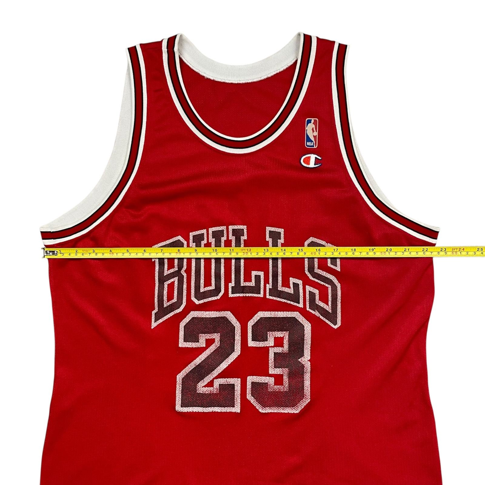 NBA VTG 90s CHICAGO BULLS MICHAEL JORDAN #23 CHAMPION JERSEY 48 Size US XL / EU 56 / 4 - 11 Thumbnail