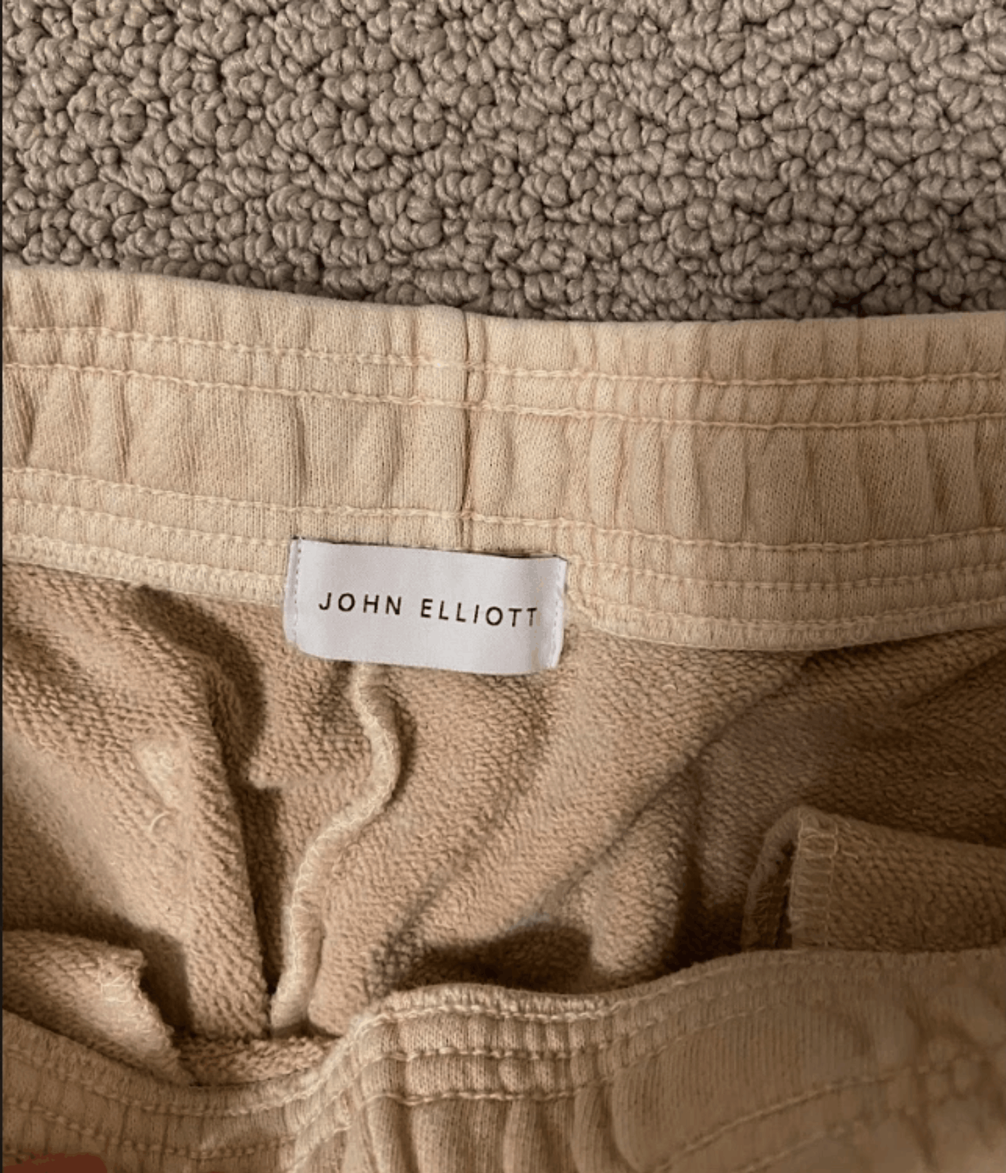 John Elliott JOHN ELLIOTT Cotton Loose Stitch Sweatpants Beige Size S Size US 30 / EU 46 - 4 Thumbnail