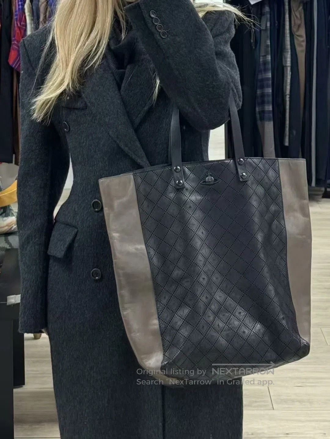 Vivienne Westwood Vivienne Westwood Saturn Tote Bag. Size ONE SIZE - 4 Thumbnail