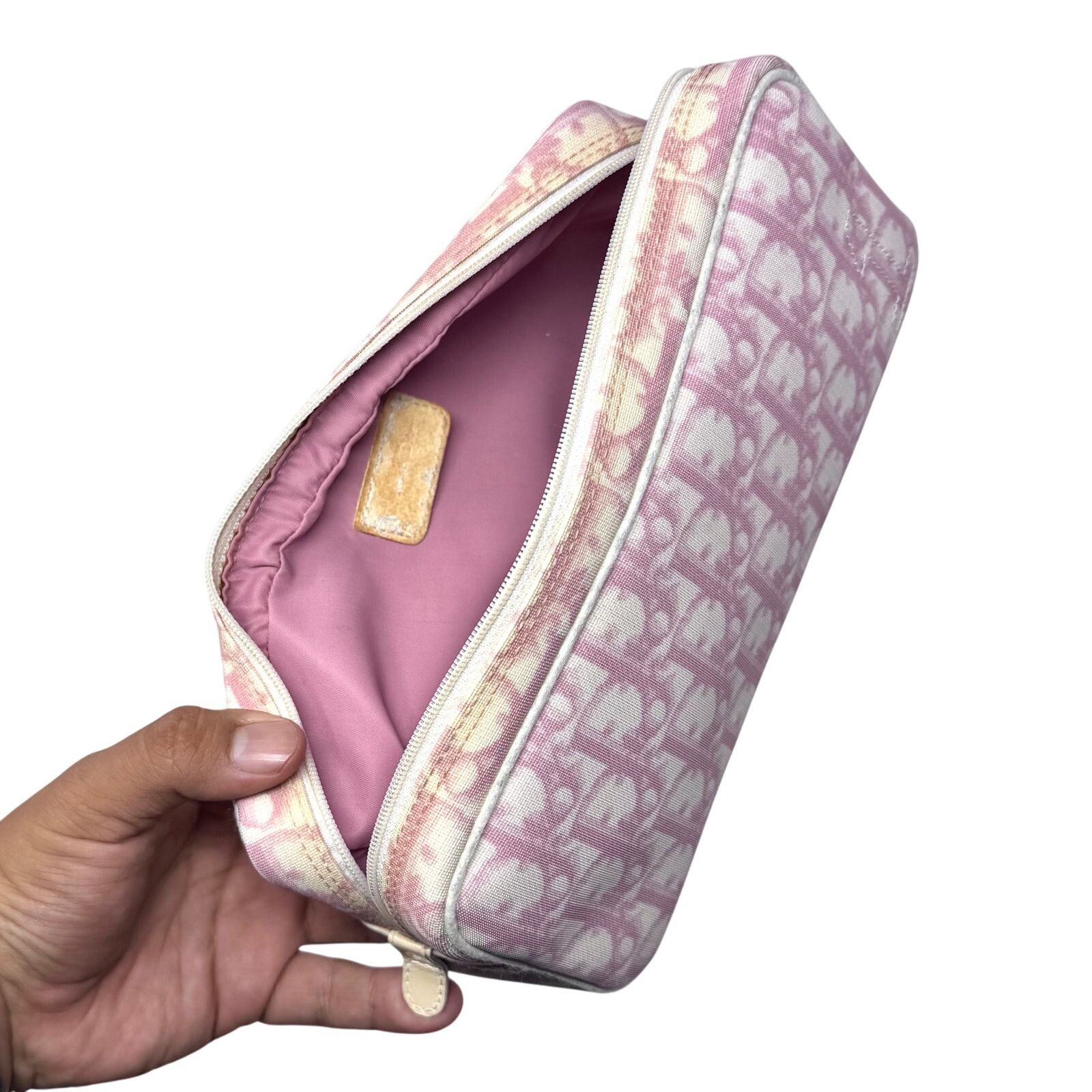 Dior Christian Dior Vintage Oblique Pouch Size ONE SIZE - 5 Thumbnail