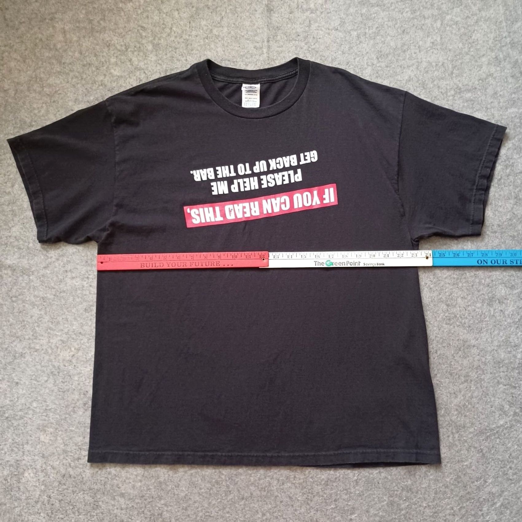 Delta Funny Party Tshirt Mens XL Black If You Can Read This Graphic Short Sleeve Size US XL / EU 56 / 4 - 4 Thumbnail
