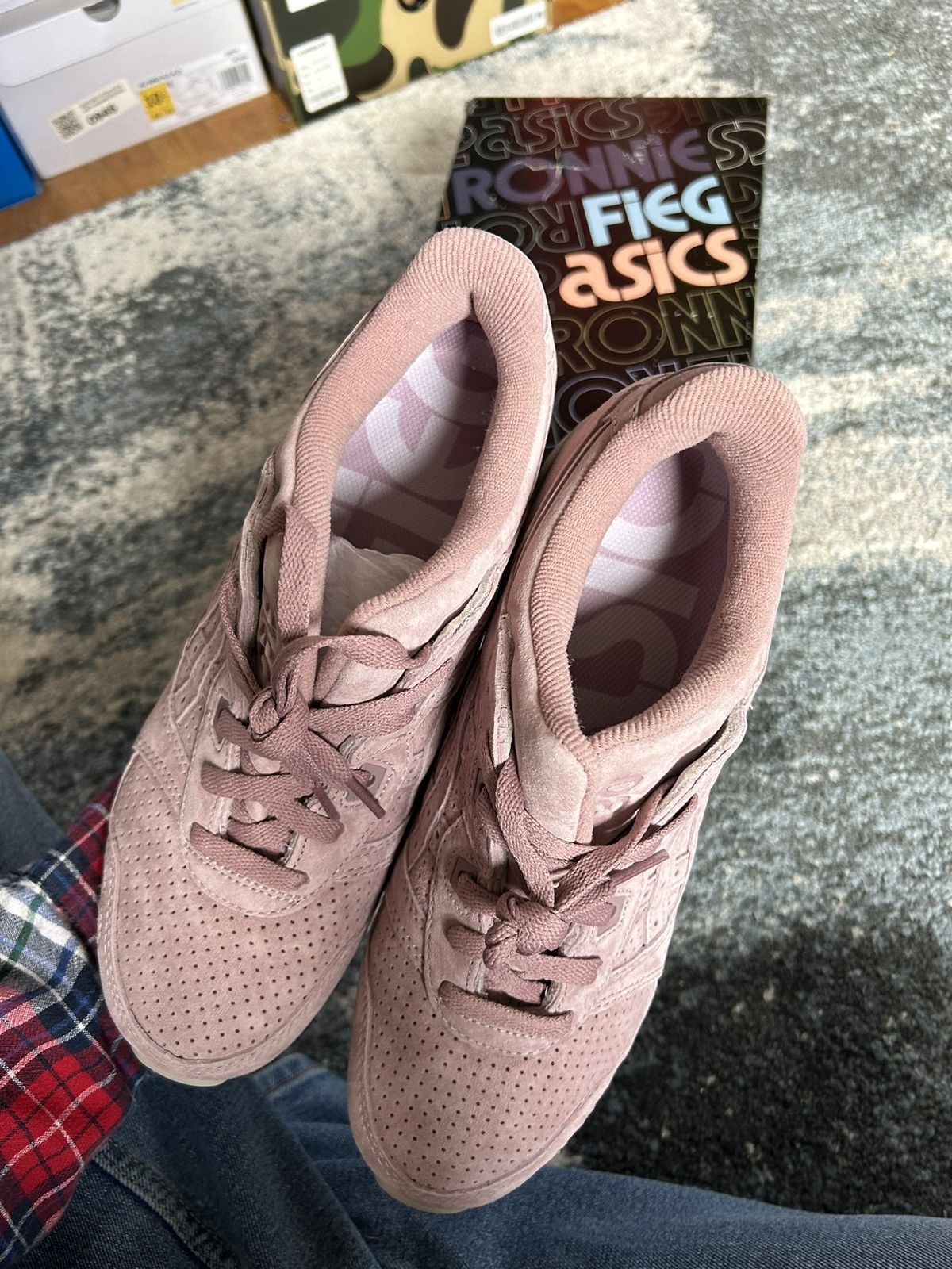 Asics × Kith × Ronnie Fieg 1201A224-251 FW20 GEL LYTE iii “THE PALETTE” DUSTY QUARTZ Size US 8 / EU 41 - 10 Thumbnail