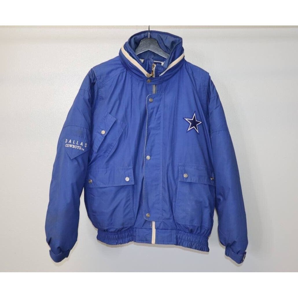 Triple F.A.T. Goose Vintage 90s Dallas Cowboys NFL Jacket Triple Fat Goose Down Size US L / EU 52-54 / 3 - 2 Thumbnail