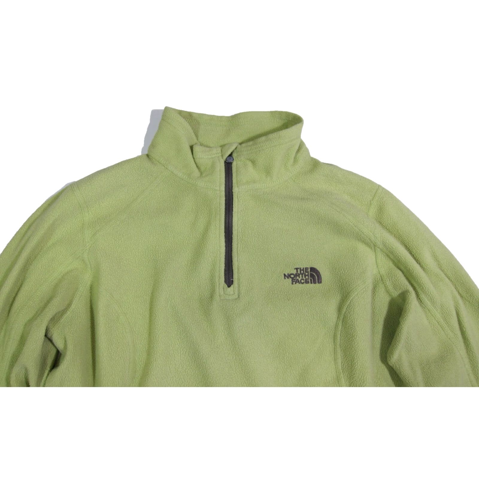 The North Face The North Face Lime Green Lightweight 1/4 Zip Long Sleeve Pullover Women Medium Size M / US 6-8 / IT 42-44 - 4 Thumbnail