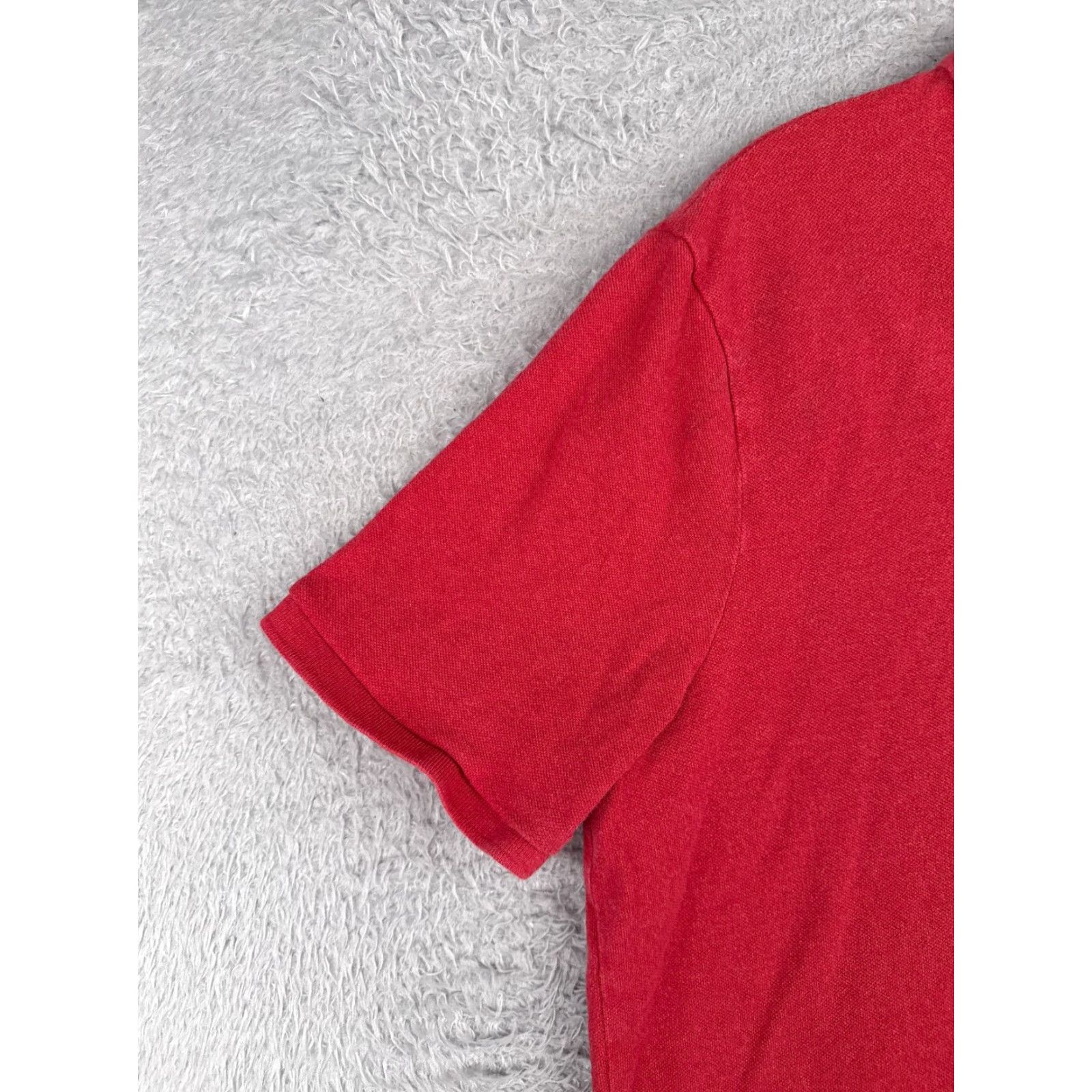 Ralph Lauren Polo Ralph Lauren Polo Shirt Men Large Red Classic Fit 100% Cotton READ Size US L / EU 52-54 / 3 - 3 Thumbnail
