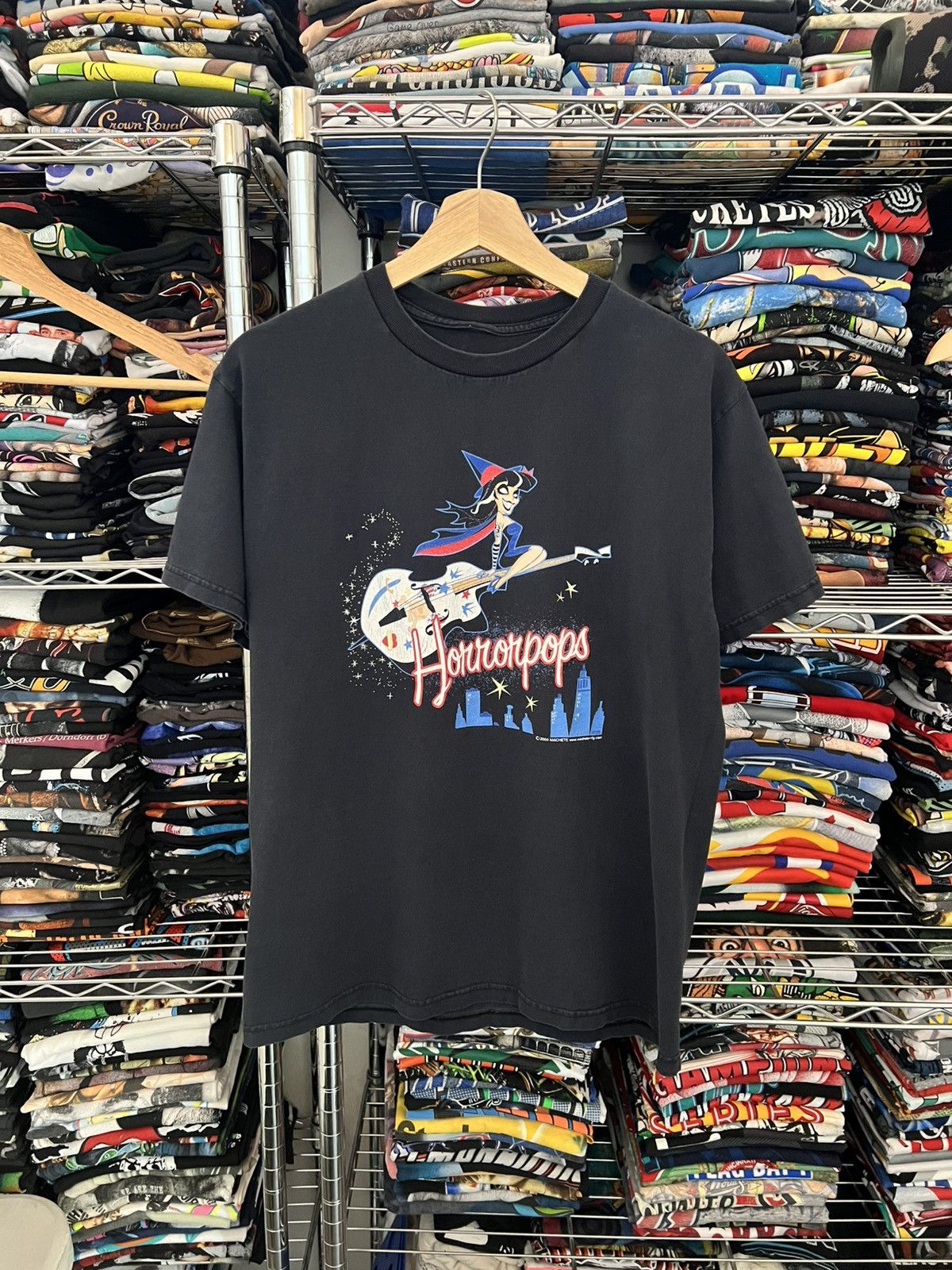 Band Tees 2005 Horrorpops Psychobilly Machete Tour Tee Size US M / EU 48-50 / 2 - 1 Thumbnail