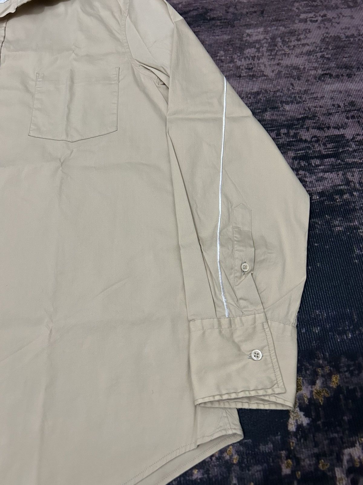 Jil Sander Jil Sander Tailor Made Button Shirt Size US L / EU 52-54 / 3 - 4 Thumbnail