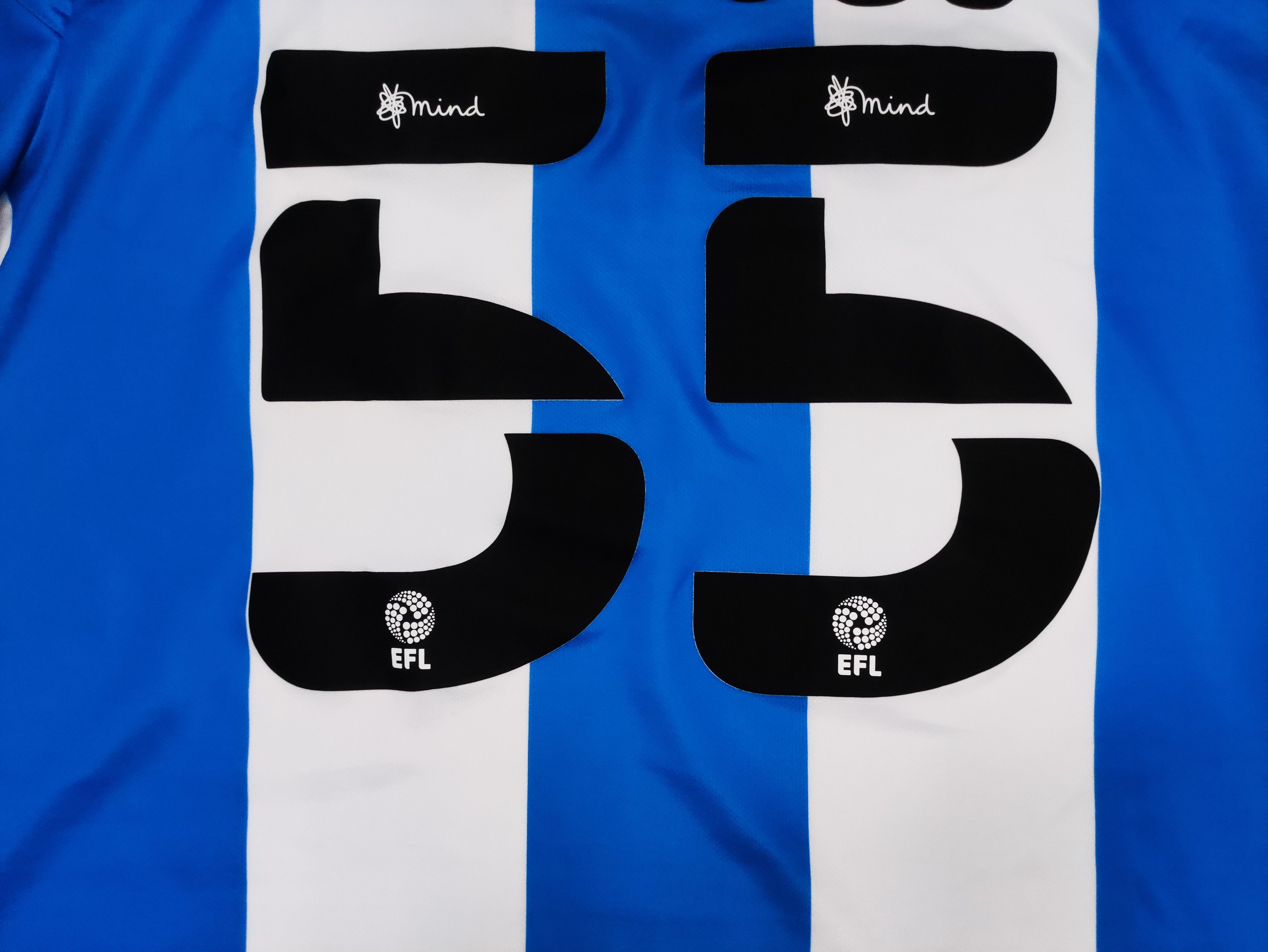 Umbro Yaya Sanogo #55 Huddersfield Town 2020 2021 Umbro Home Shirt Size US XL / EU 56 / 4 - 8 Thumbnail