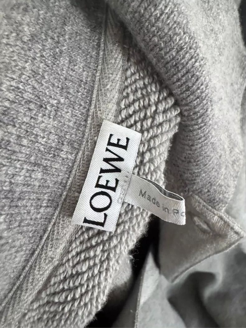 Loewe LOEWE Grey Polo hoodie Size S / US 4 / IT 40 - 3 Thumbnail