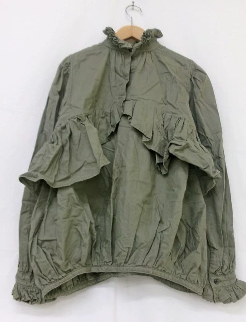 Kapital Kapital Wooden ear small stand-up collar layered shirt Size US XS / EU 42 / 0 - 1 Thumbnail