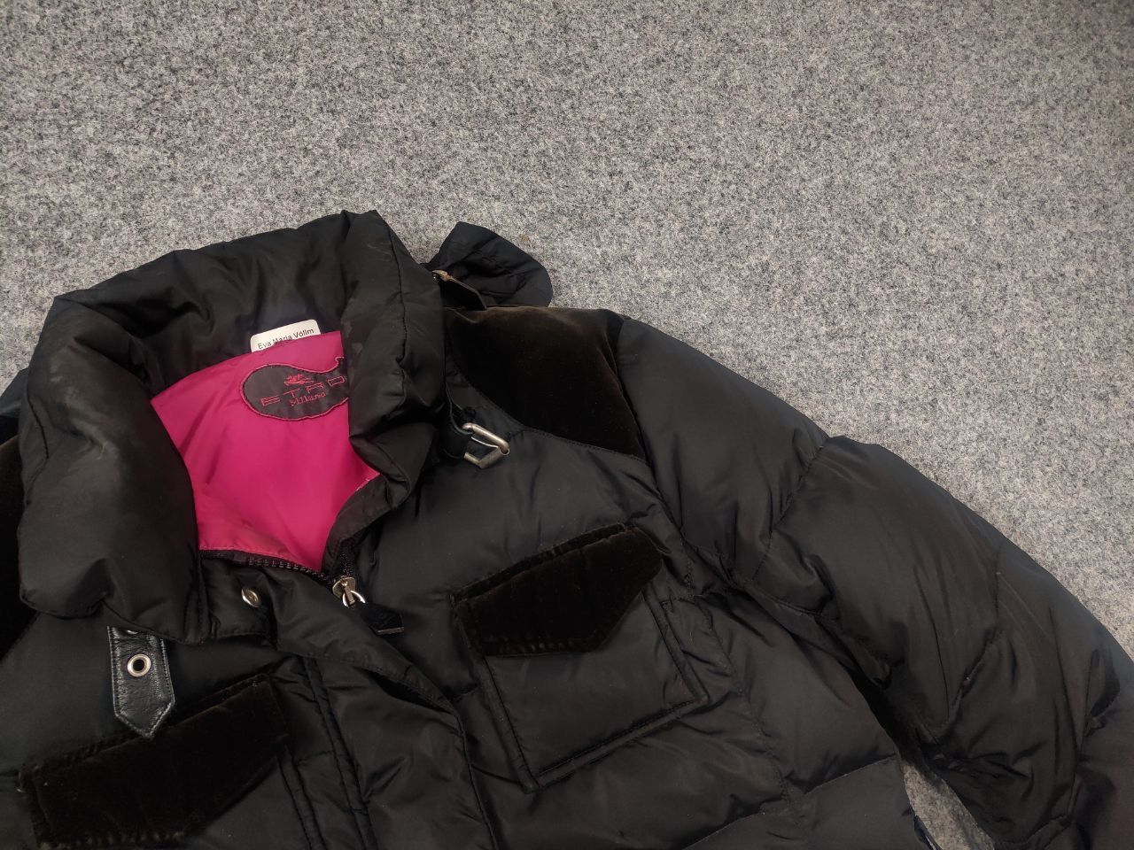 Etro Etro Milano Design puffer down Hooded Pocket Jacket Vintage Size M / US 6-8 / IT 42-44 - 4 Thumbnail