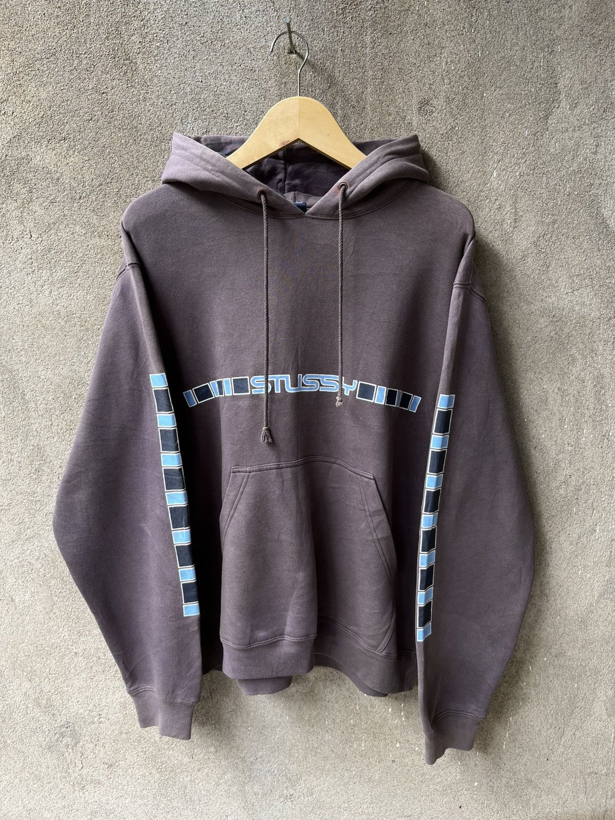 Stussy Vintage 1990s stussy chekeboard grapic Size US M / EU 48-50 / 2 - 1 Thumbnail