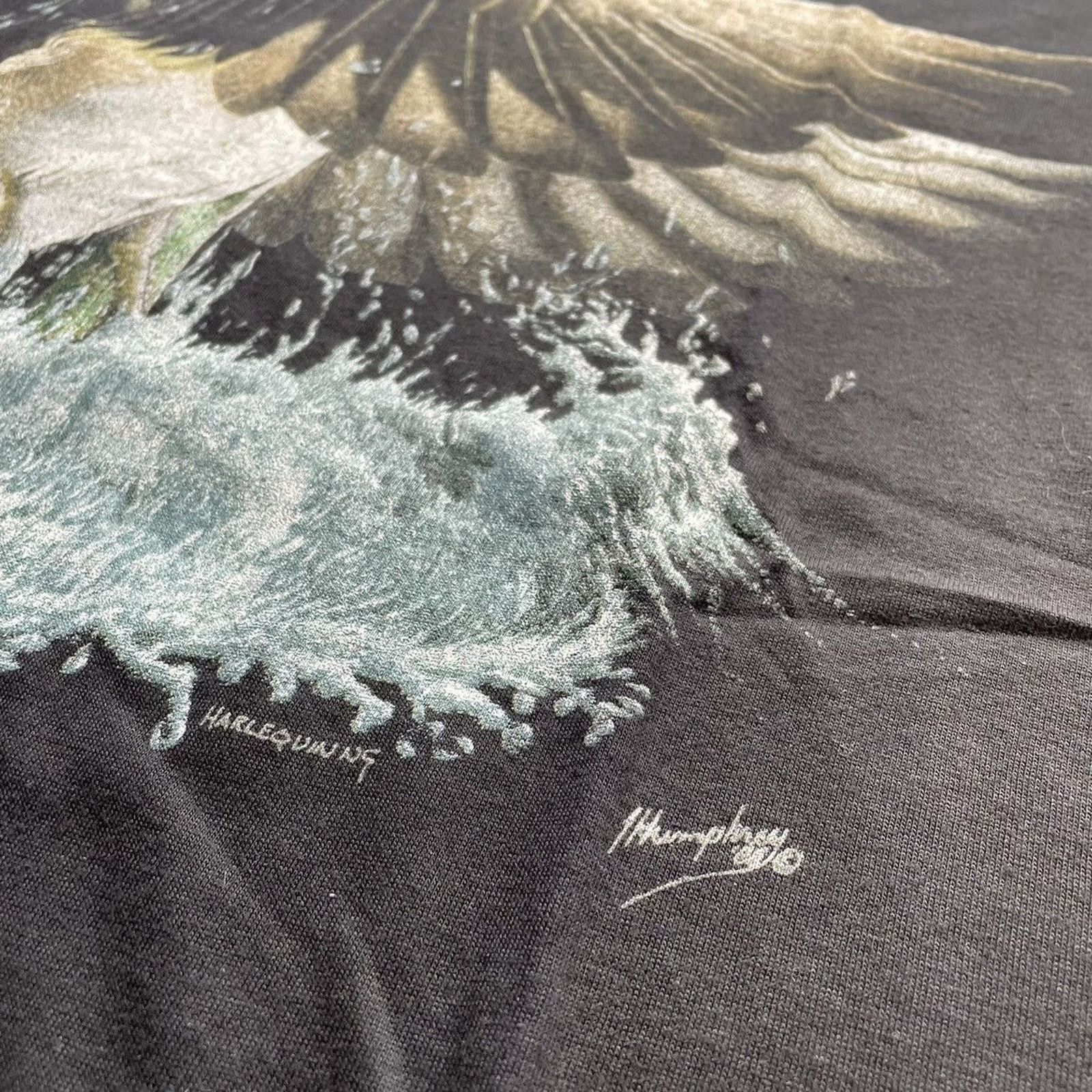 Vintage Vintage 90s Duck Animal Art T Shirt Small Single Stitch Rare Size US S / EU 44-46 / 1 - 6 Thumbnail