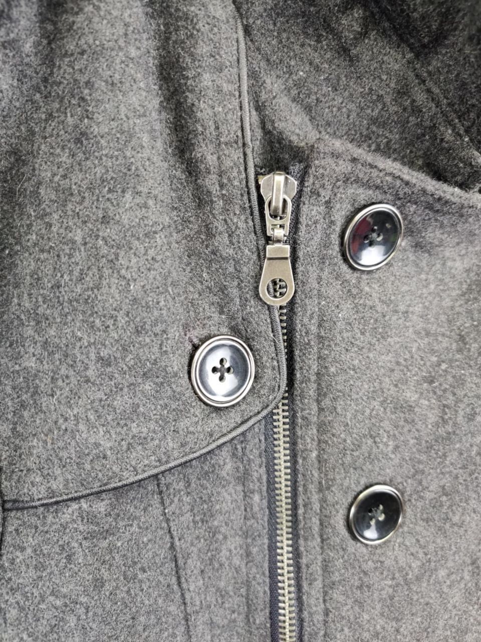 In The Attic Growth By In The Attic Wool Double Breasted Zip Jacket Size US L / EU 52-54 / 3 - 9 Thumbnail