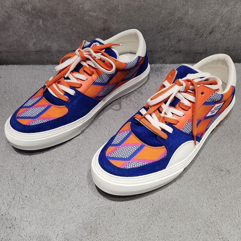 Louis Vuitton Louis Vuitton Ollie Richelieu Low-Top Sneakers 0089 Size US 11 / EU 44 - 1 Thumbnail