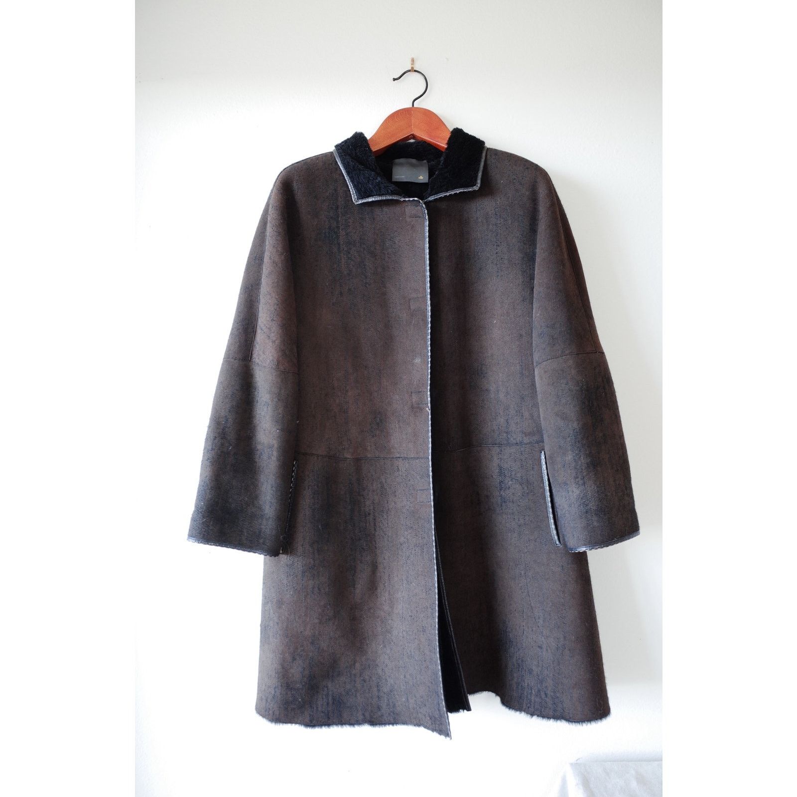 image of Fendi Shearling Coat Size 38 S in Brown, Women's