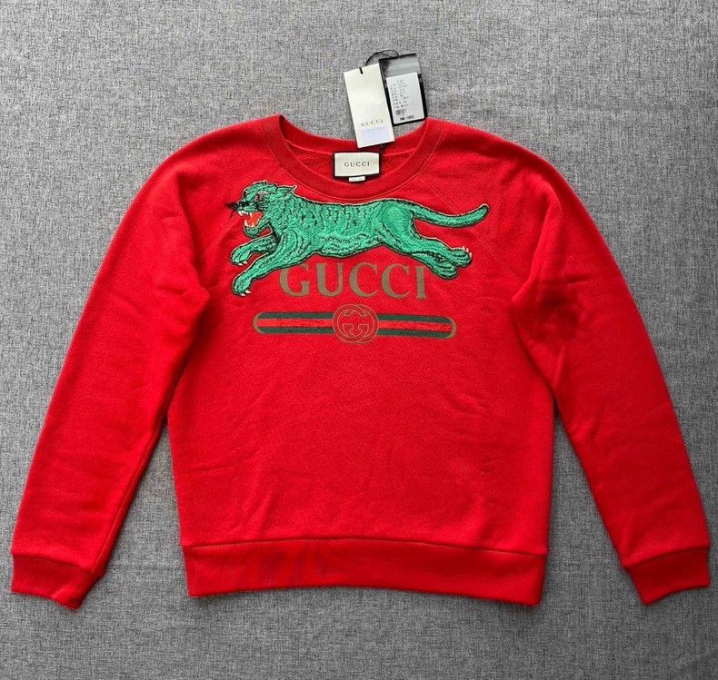 Gucci GucciMen's and women's same style Jaguar logo sweatshirt 25 Size US XS / EU 42 / 0 - 1 Thumbnail