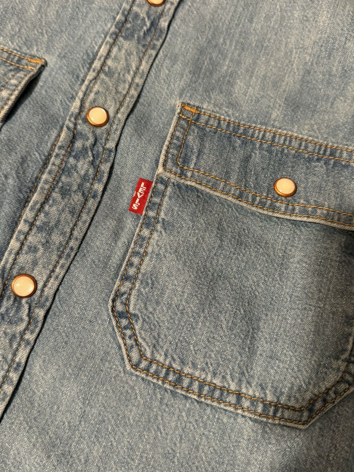 JJJJound × Levi's JJJJound Levi’s Denim Button up Shirt Size US L / EU 52-54 / 3 - 5 Thumbnail