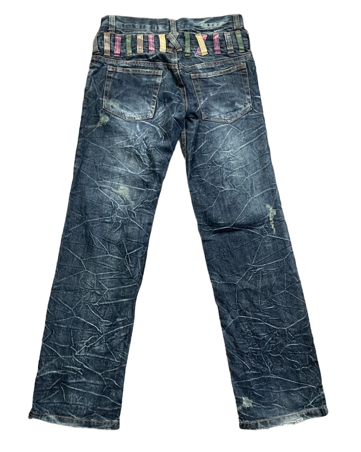 Japanese Brand Japanese Nylaus Doublewaist Jeans Size US 32 / EU 48 - 3 Thumbnail