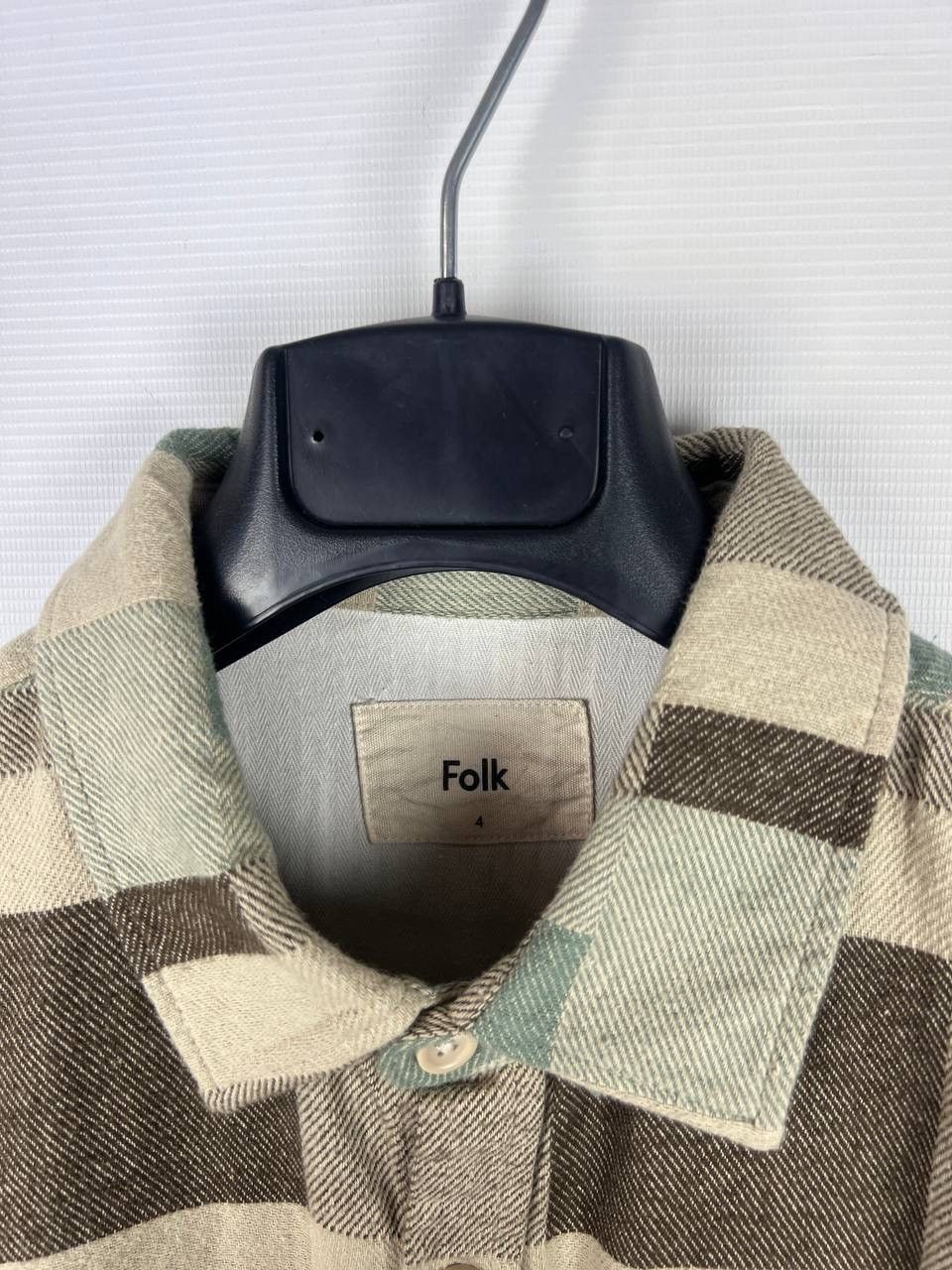 Folk Folk luxury flannel shirt size L Size US L / EU 52-54 / 3 - 3 Thumbnail