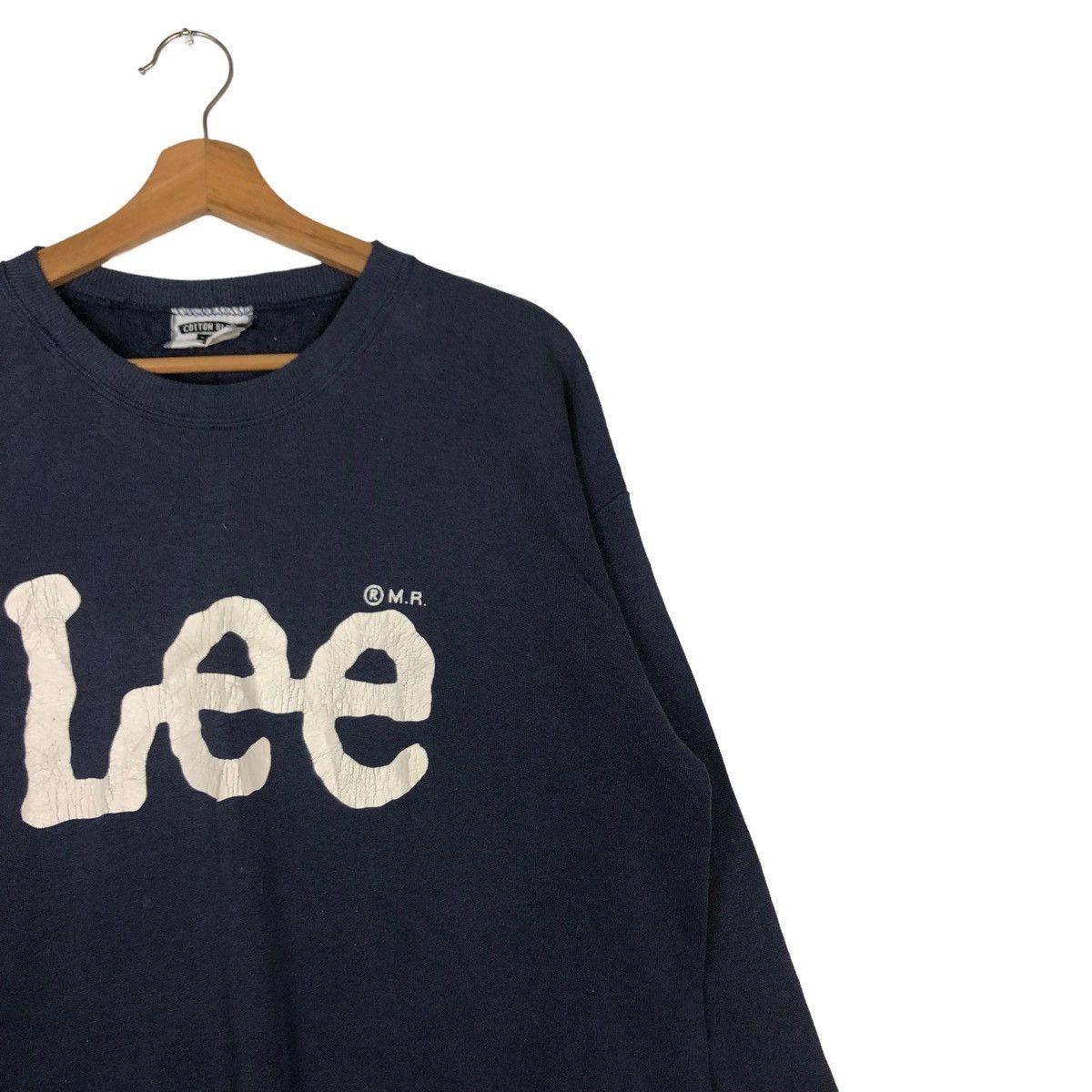 Lee 🔥VINTAGE SWEATSHIRT LEE PULL OVER BIG LOGO SPELL OUT Size US L / EU 52-54 / 3 - 6 Thumbnail