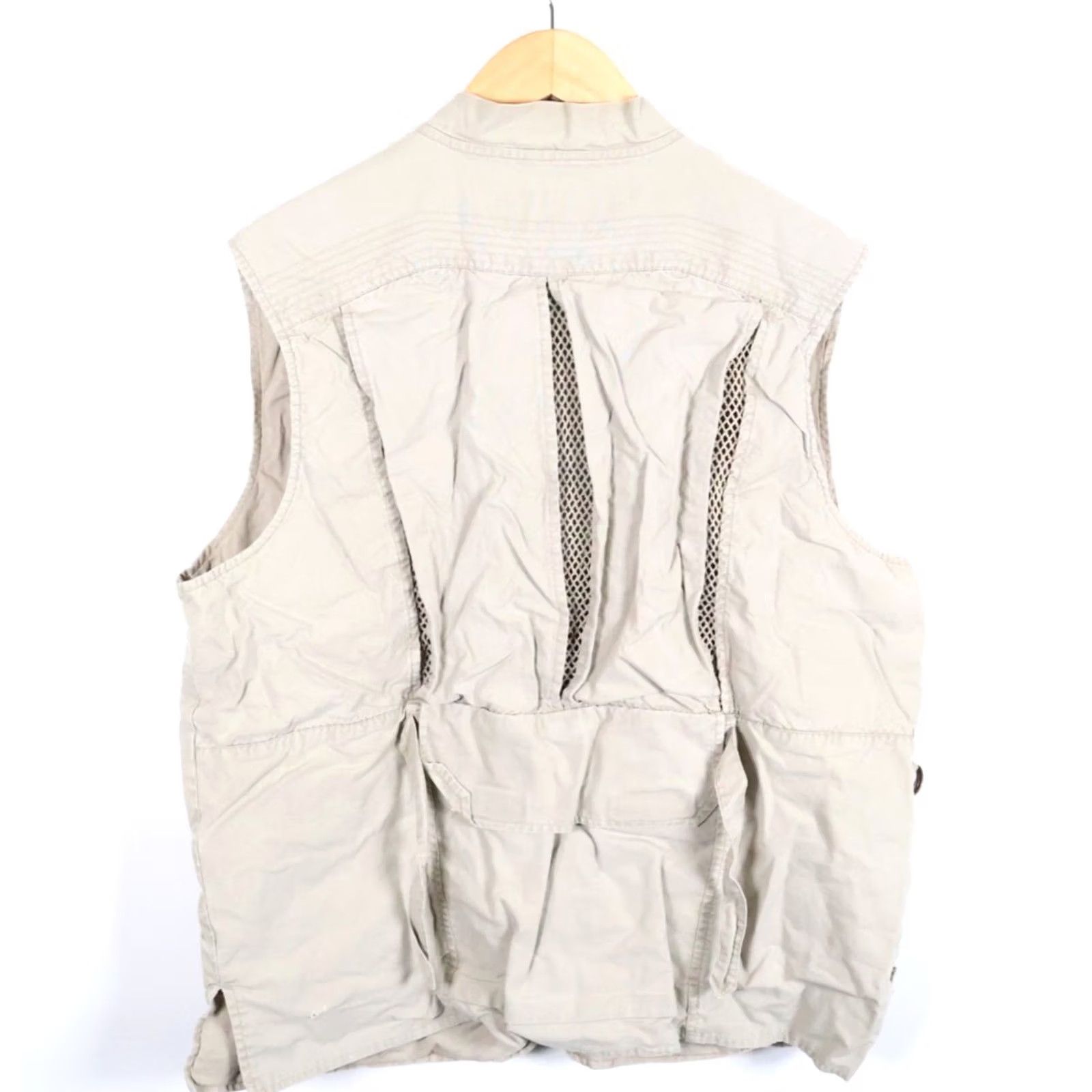 Eddie Bauer VINTAGE Eddie Bauer Vest Men L Beige Full Zip Pockets Outdoor Retro VTG Size US L / EU 52-54 / 3 - 2 Thumbnail