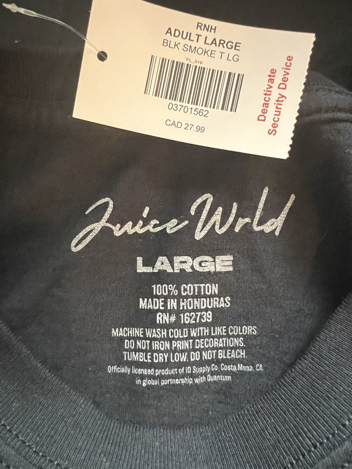 Other Juice WRLD Legends Never Die Graphic Tee Black Size Large Size L / US 10 / IT 46 - 4 Thumbnail