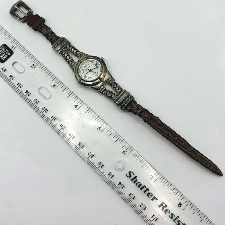 Geneva Silver Heart Western Geneva Watch Size ONE SIZE - 4 Thumbnail