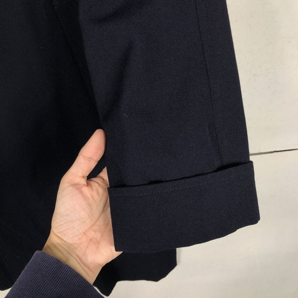 Comme des Garcons Homme Plus 🔥AD2001 COMME DES GARCONS HOMME PLUS WOOL LONG JACKET Size US M / EU 48-50 / 2 - 18 Thumbnail