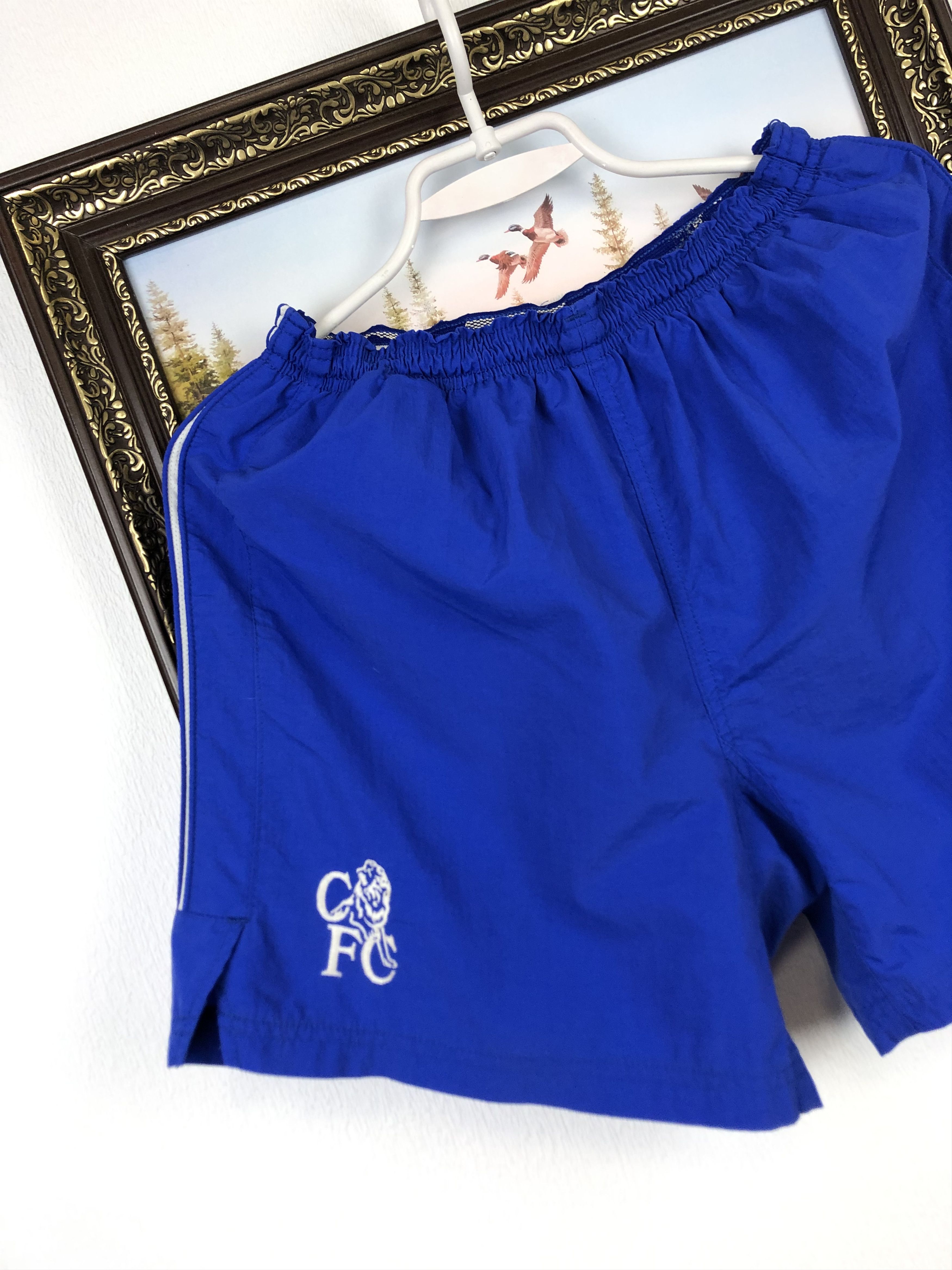 Umbro Vintage Umbro Chelsea Football Shorts Soccer Blue Track S Size US 30 / EU 46 - 3 Thumbnail