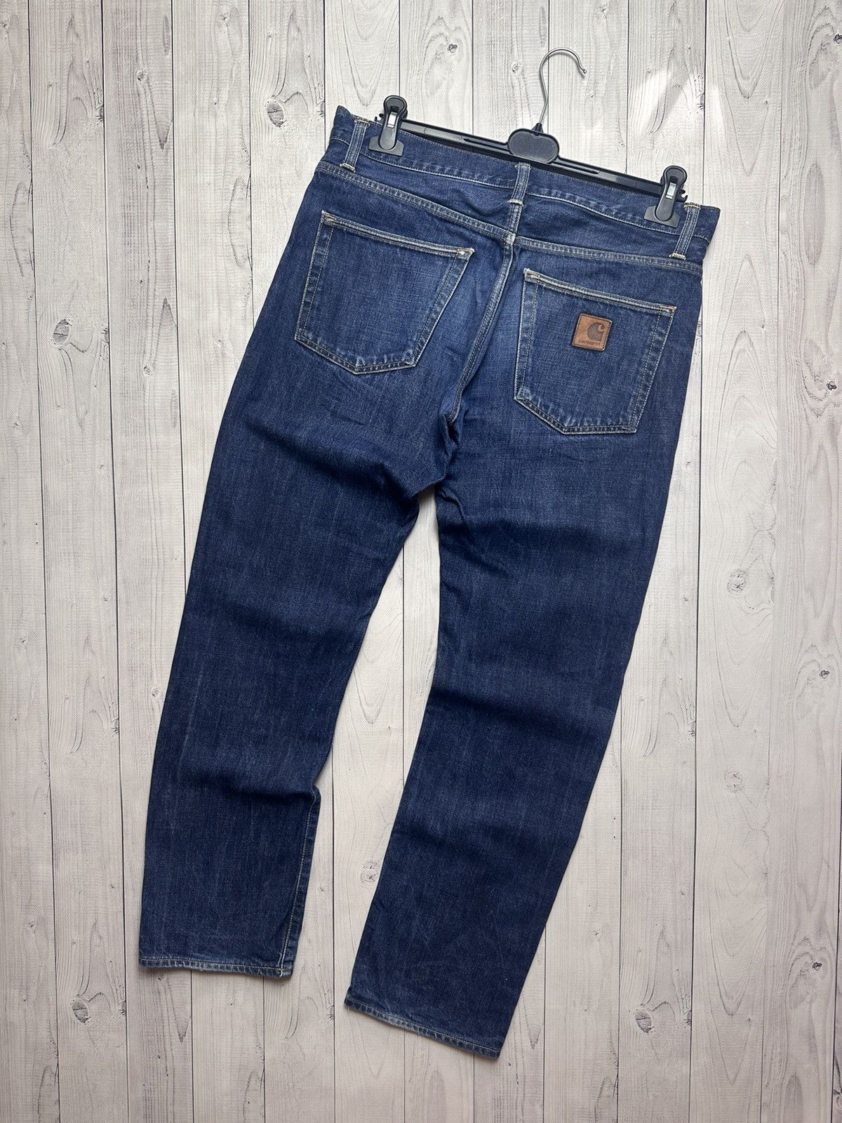 Carhartt Wip × Vintage Vintage Carhartt Wip Demin jeans logo size 34/32 Size US 34 / EU 50 - 1 Thumbnail