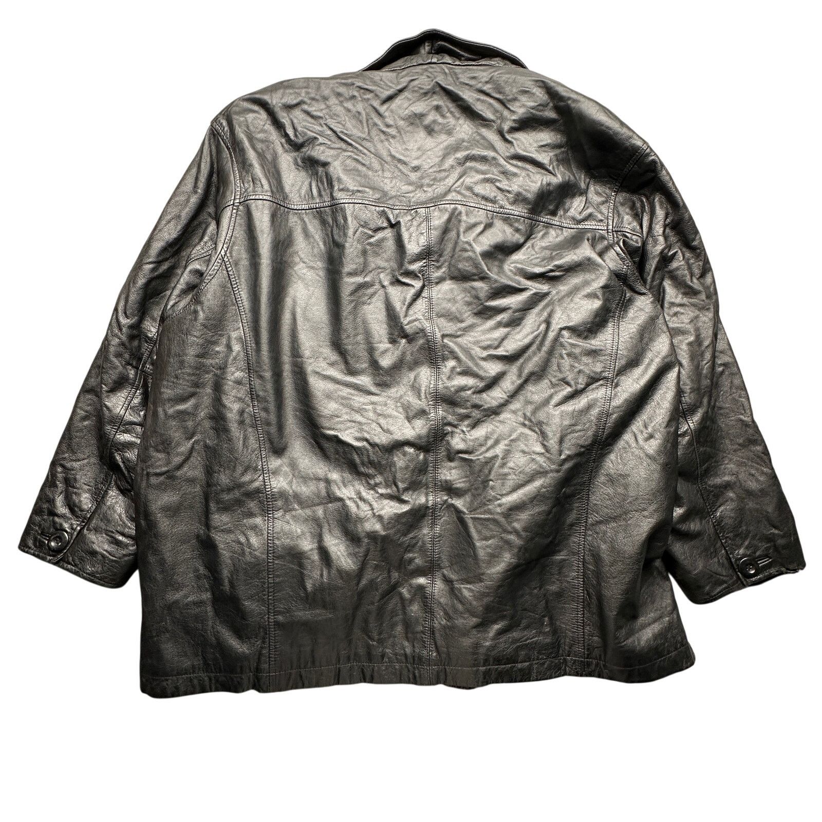 Wilsons Leather VTG M Julian Wilsons Leather Coat Womens 2X Insulated Quilt Size XXL / US 16-18 / IT 52-54 - 2 Thumbnail