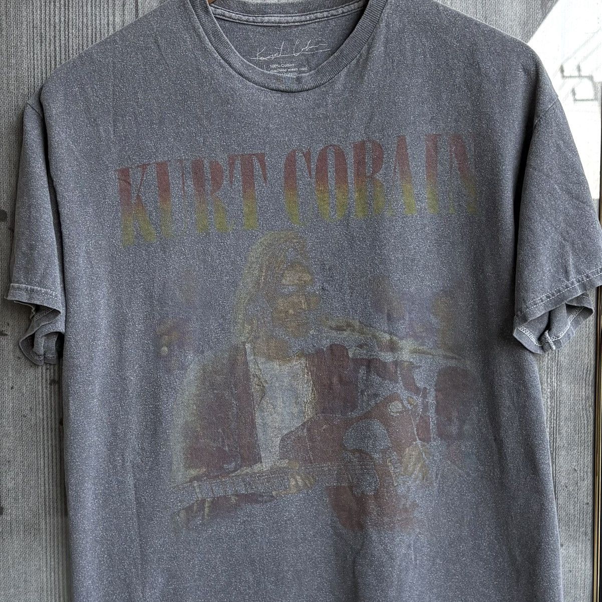 Nirvana Official Kurt Cobain Graphic Tee (DDP / No Import Fees) Size US M / EU 48-50 / 2 - 2 Thumbnail