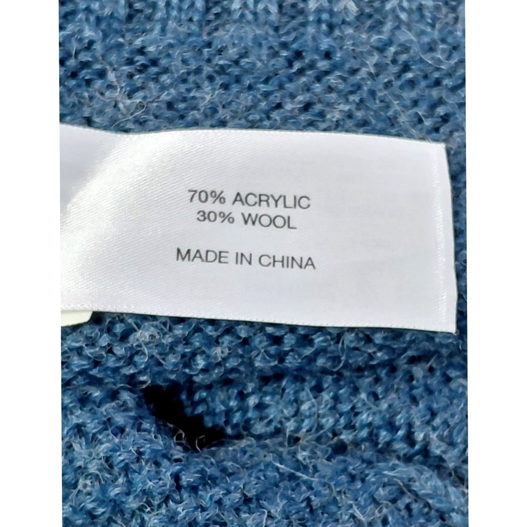 Orvis Orvis Wool Blend Sweater Blue Solid Knit Women Size M Kev Size M / US 6-8 / IT 42-44 - 8 Thumbnail