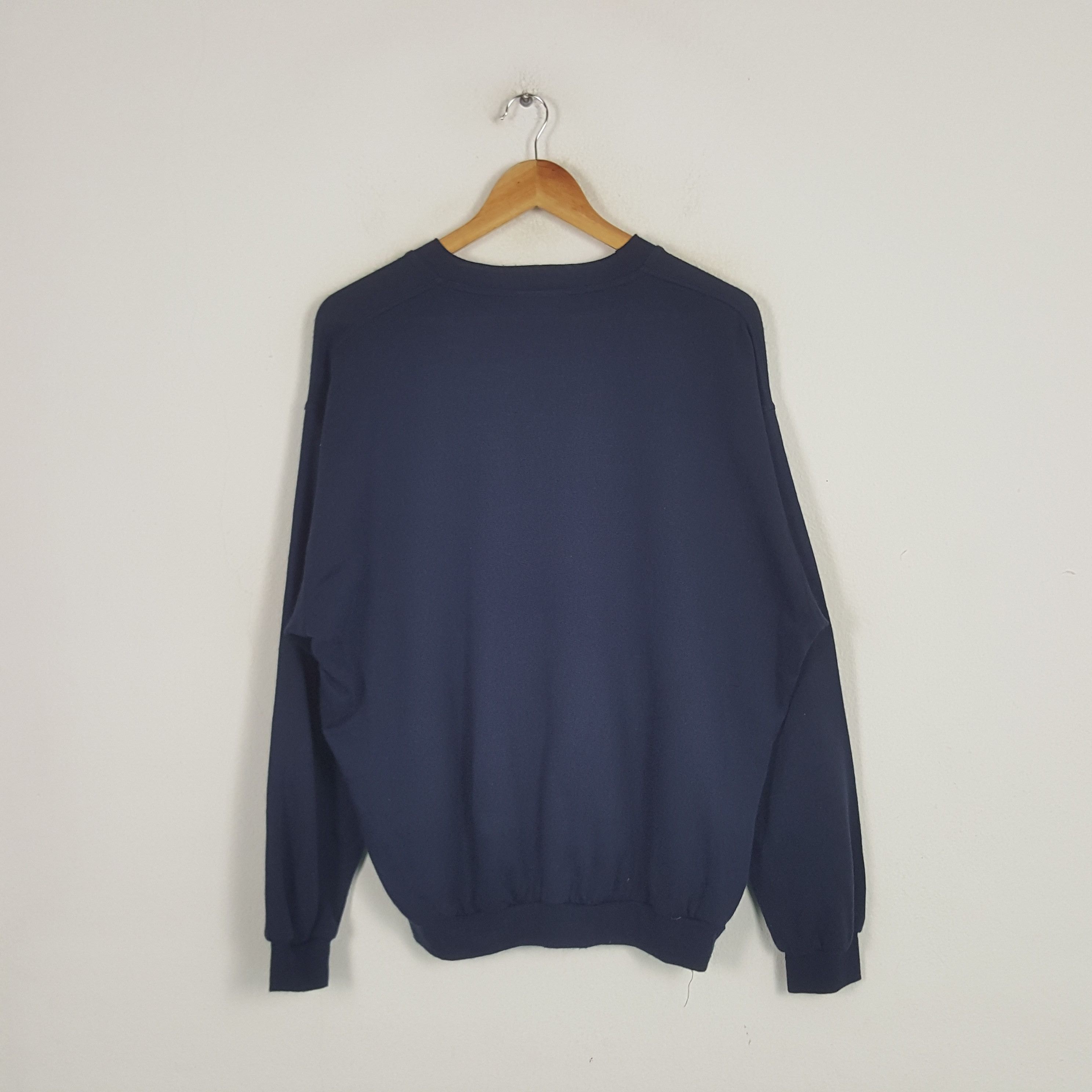 Vintage × Yves Saint Laurent Vintage Yves Saint Laurent Italian Brand YSL Logo Sweatshirt Size US L / EU 52-54 / 3 - 3 Thumbnail