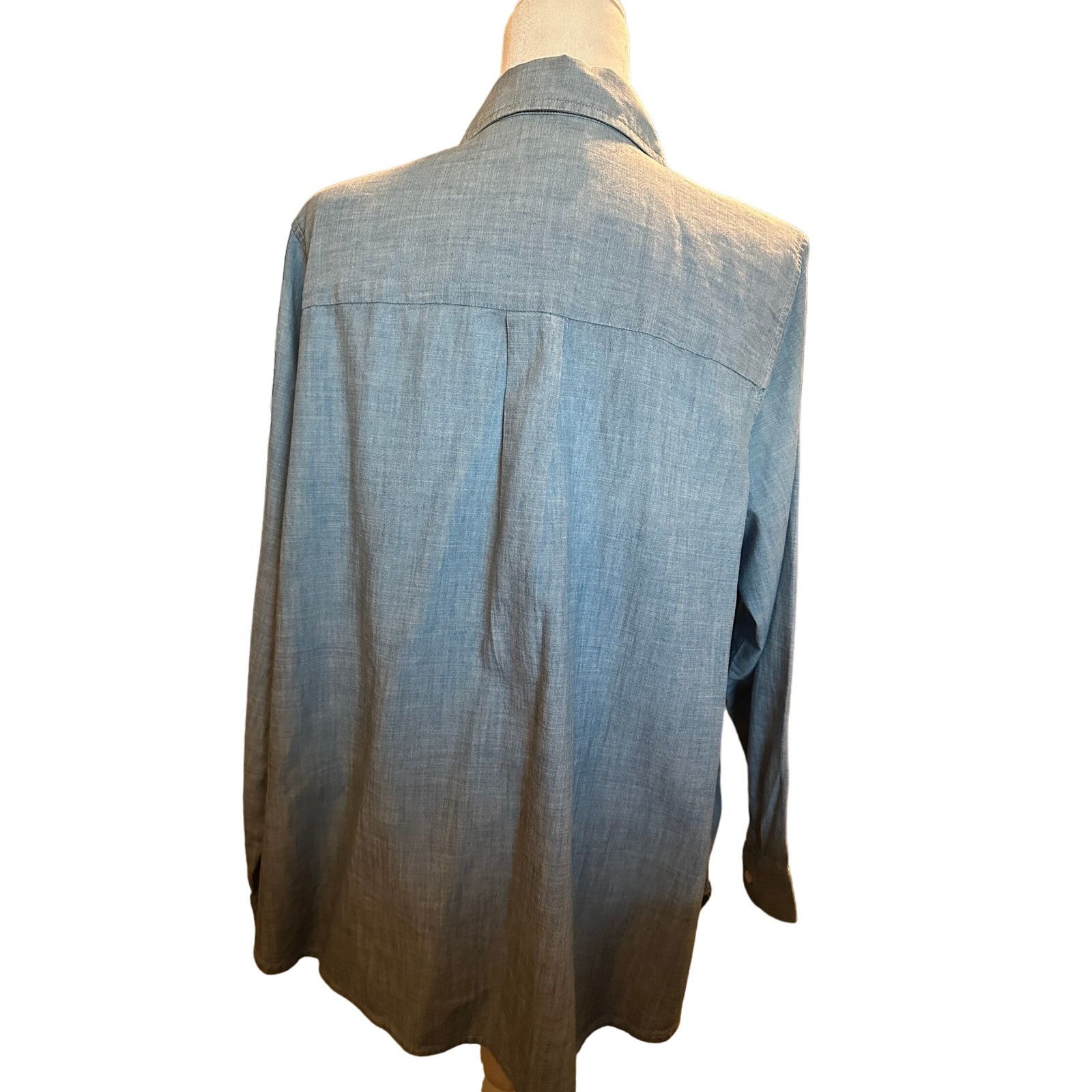 Levi's Levi's One Pocket Boyfriend Fit Denim Shirt Size 18/20 Size XXL / US 16-18 / IT 52-54 - 4 Thumbnail