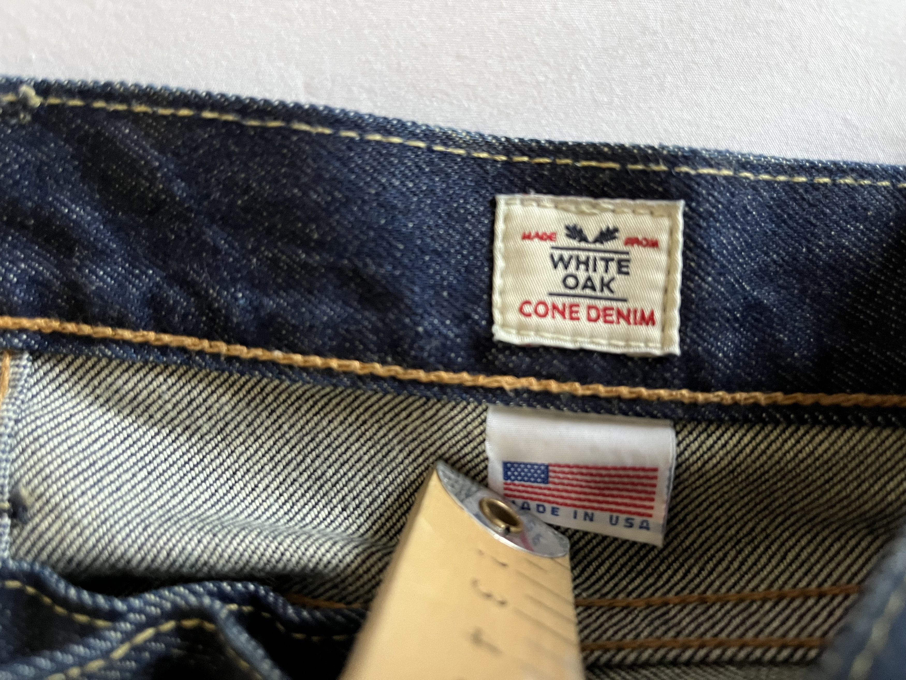 Levi's Levi's 511 White Oak Cone Denim 28 x 29 USA made Size US 27 - 1 Thumbnail