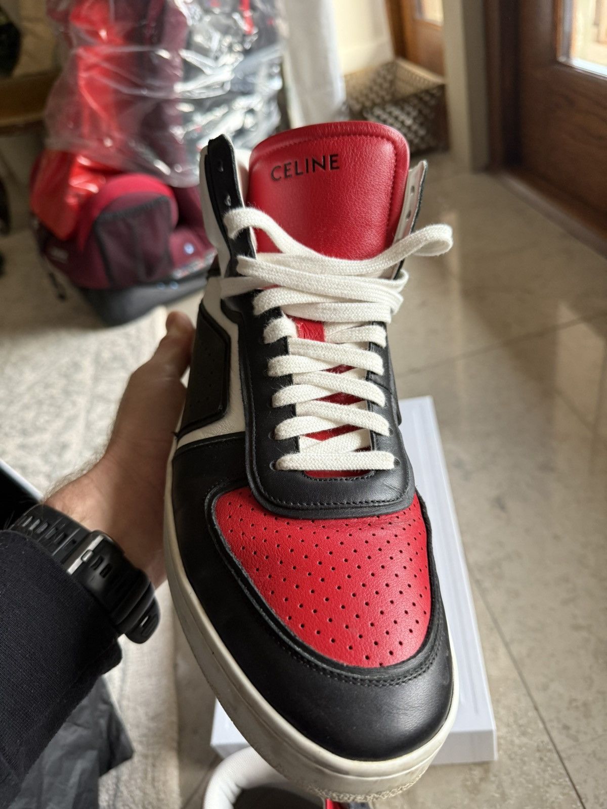 Celine SS21 Celine The Dancing Kid ct-01 z sneakers 44 Hedi Slimane Size US 11 / EU 44 - 6 Thumbnail