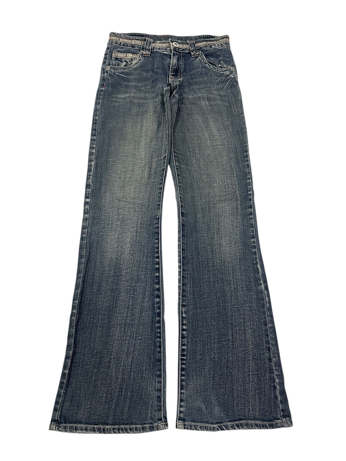 Japanese Brand × Kansai Yamamoto Vintage Japanese KANSAI JEANS Sand Wash Jeans Size US 27 - 2 Thumbnail