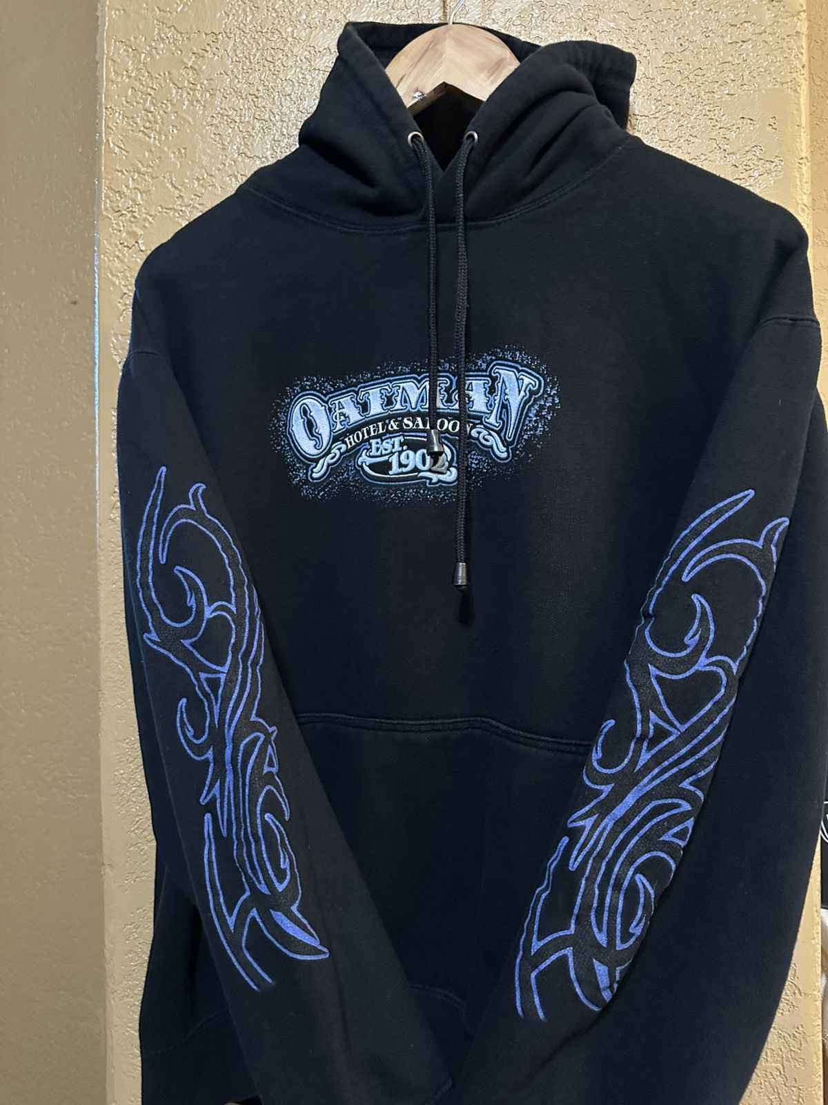 West Coast Choppers 📌 vintage Oatman Hotel & Saloon Skeleton Hoodie Size US S / EU 44-46 / 1 - 3 Thumbnail