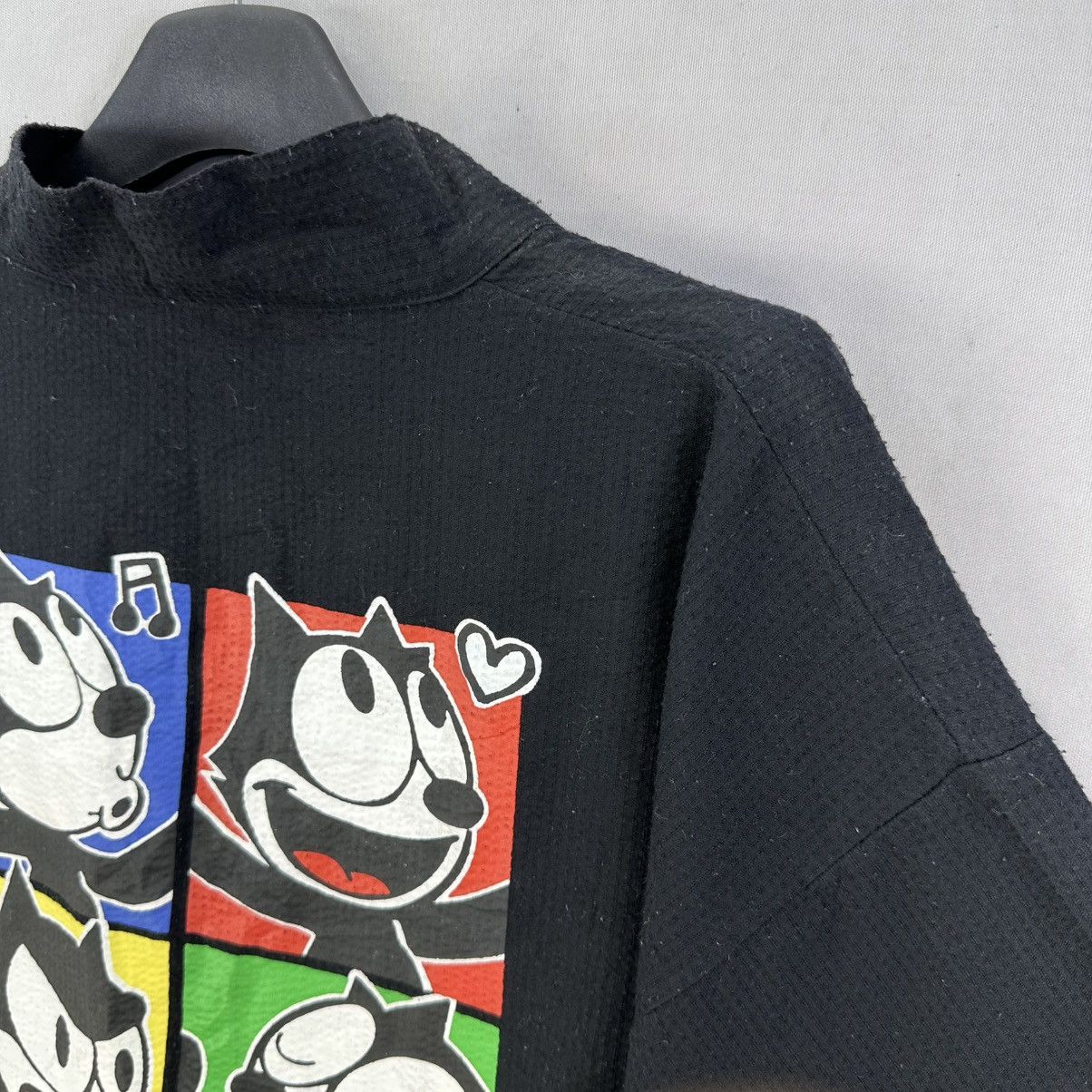 Anime Felix the Cat Cartoon Pullover Kimono Size US L / EU 52-54 / 3 - 2 Thumbnail