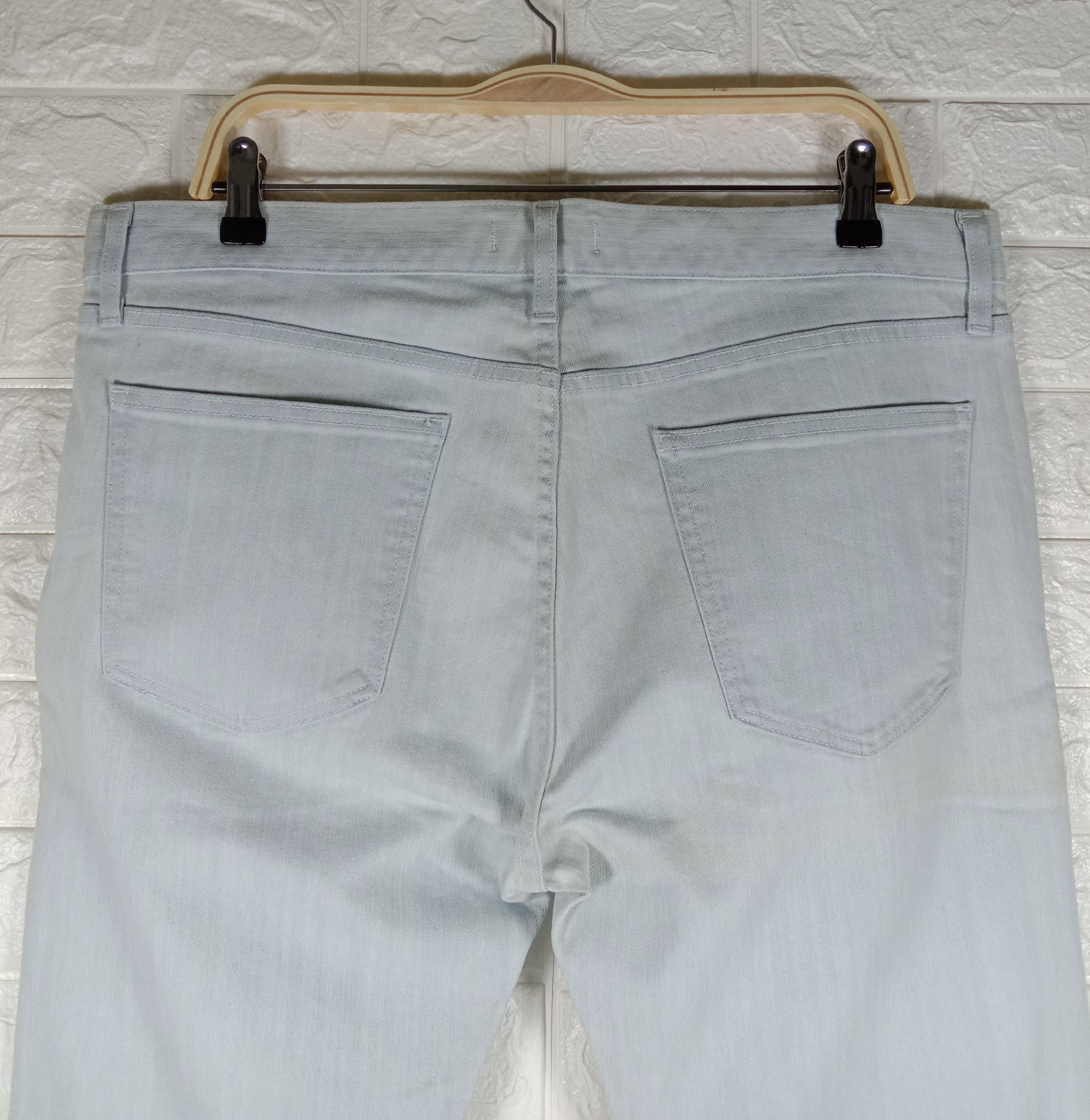 Japanese Brand Japanese Uniqlo Kaihara Denim Tapered Skinny Jeans Size US 36 / EU 52 - 2 Thumbnail