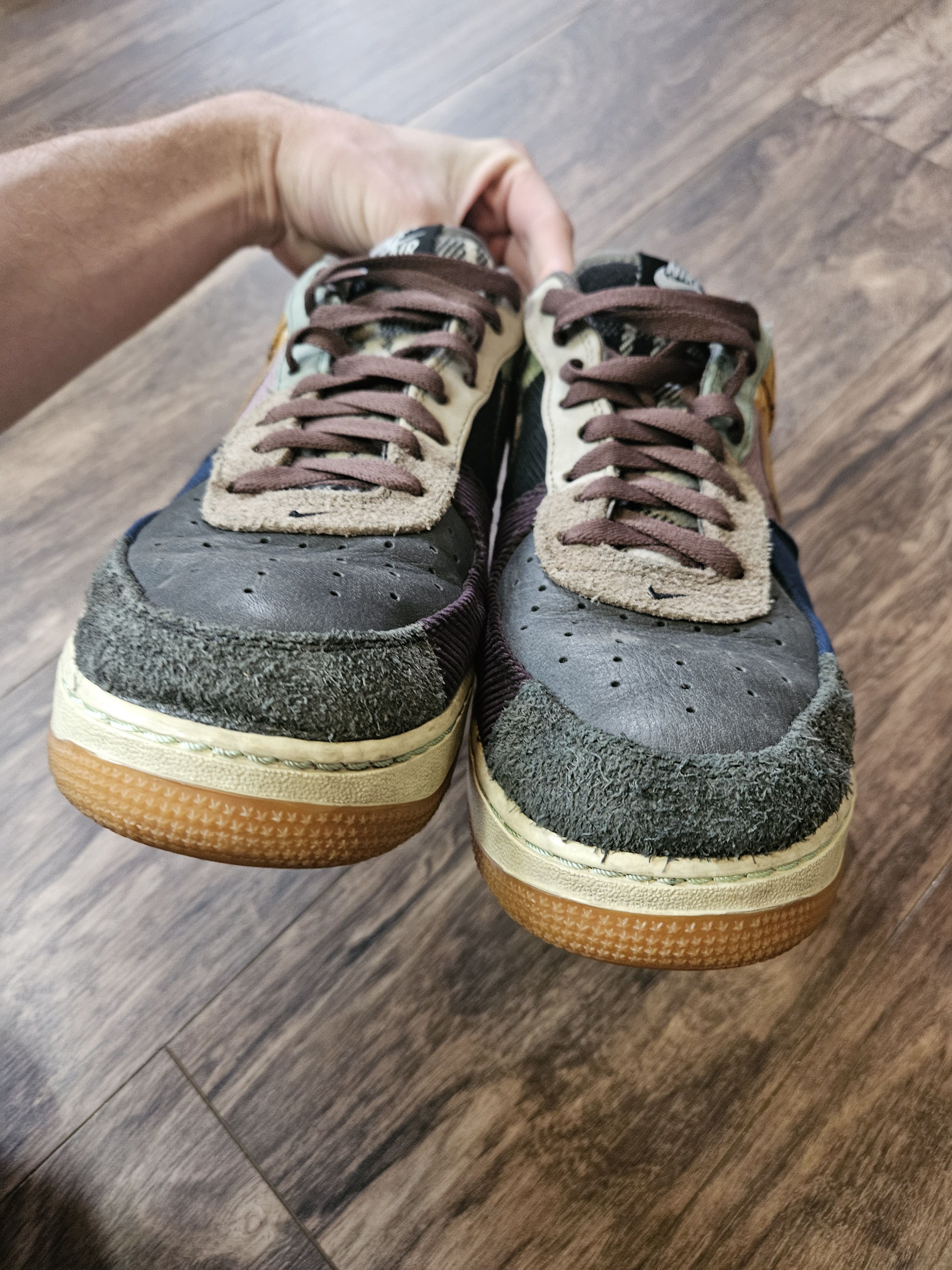 Nike × Travis Scott Travis Scott Cactus Jack Air Force 1 Low Size US 10.5 / EU 43-44 - 6 Thumbnail