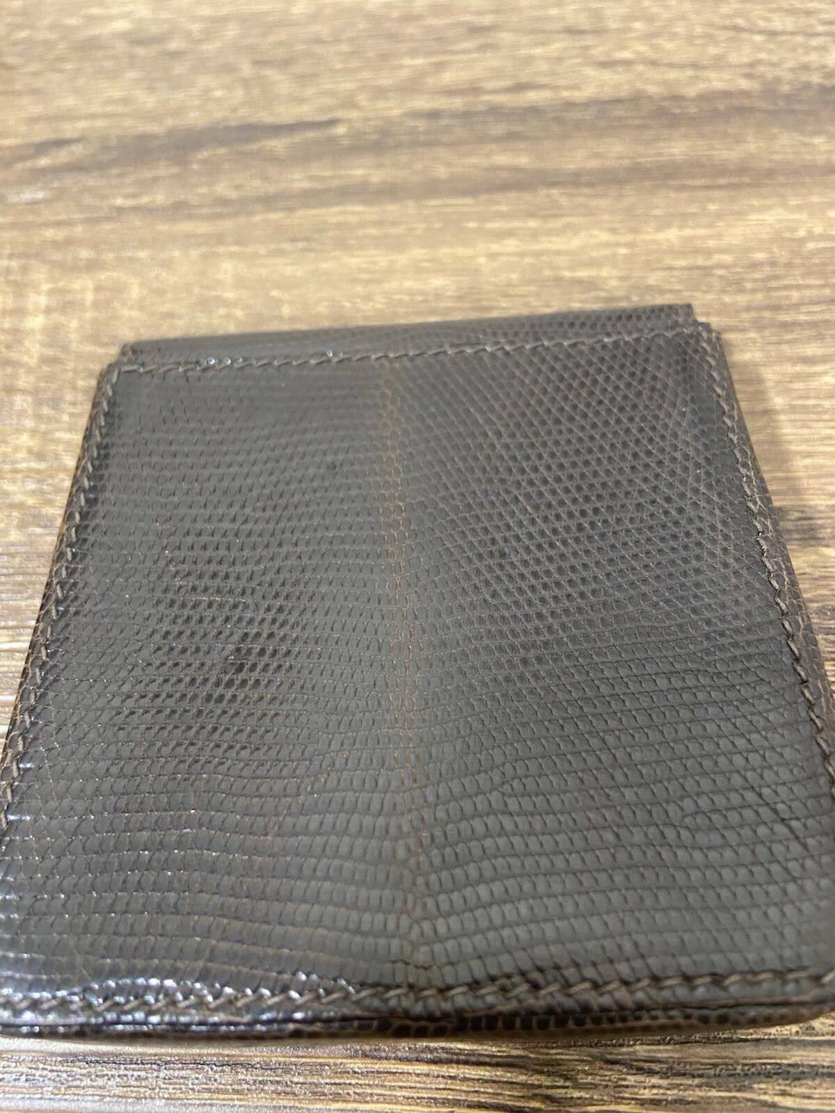 Gucci Vintage Gucci brown snakeskin leather sliding cigarette case Size ONE SIZE - 6 Thumbnail