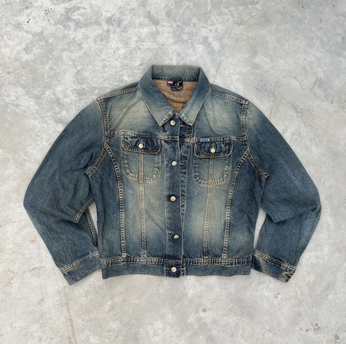 Diesel RARE VINTAGE DIESEL DENIM JACKET Size US XS / EU 42 / 0 - 1 Thumbnail