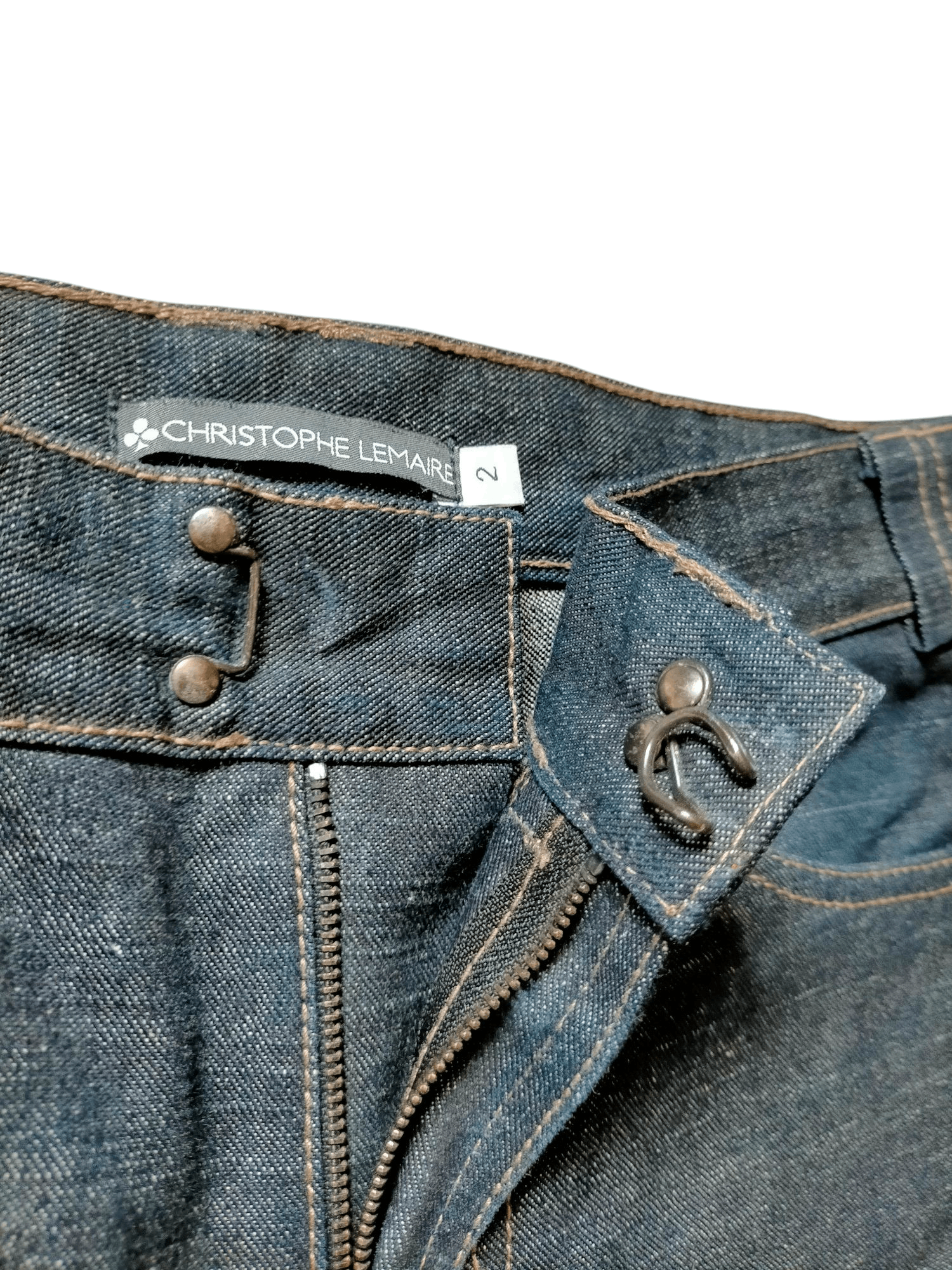 Christophe Lemaire CHRISTOPHE LEMAIRE MADE IN FRANCE Denim Pants Size US 31 - 15 Thumbnail