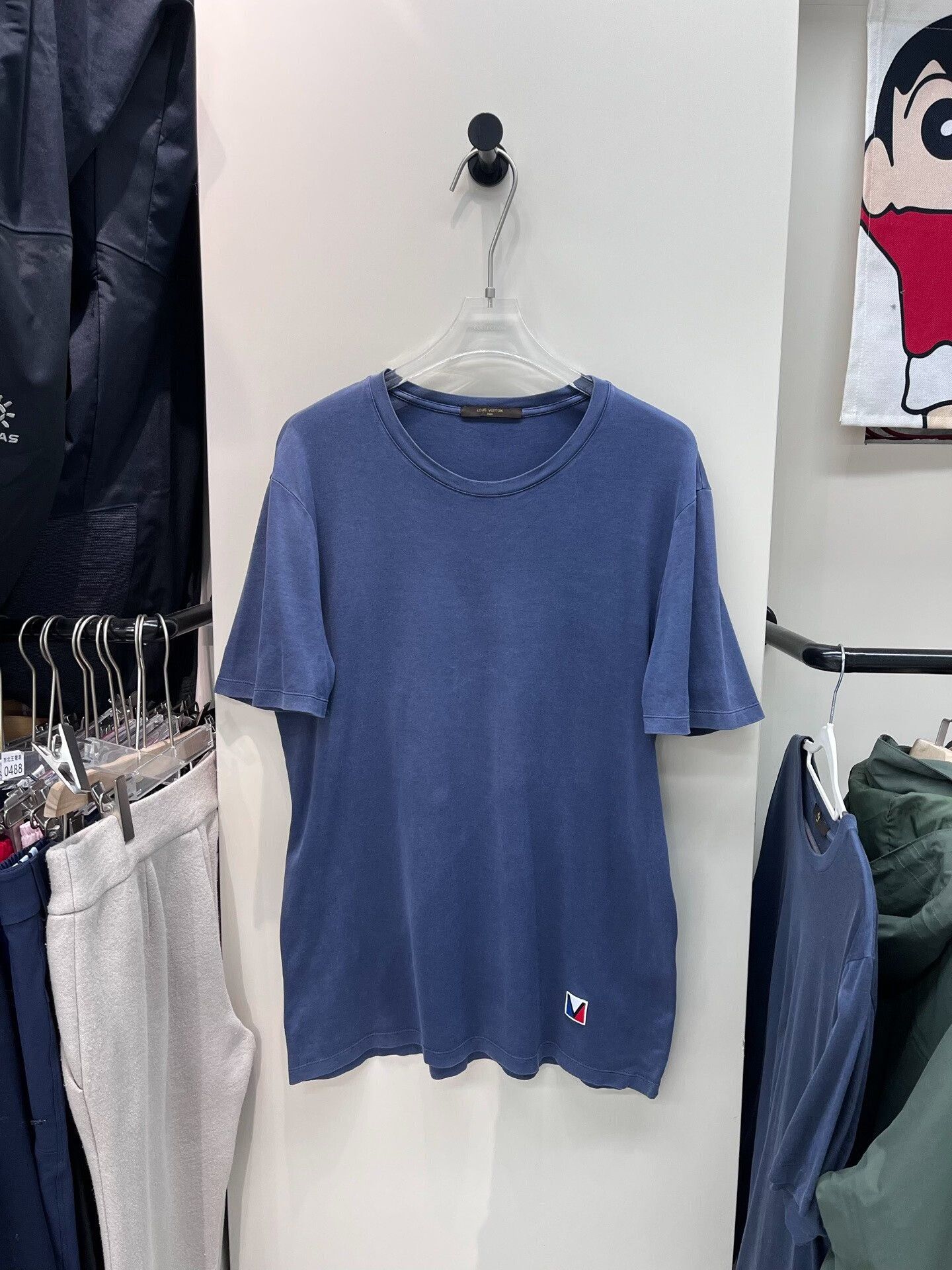 Louis Vuitton Louis Vuitton Washed Blue Short Sleeve Size US L / EU 52-54 / 3 - 1 Thumbnail