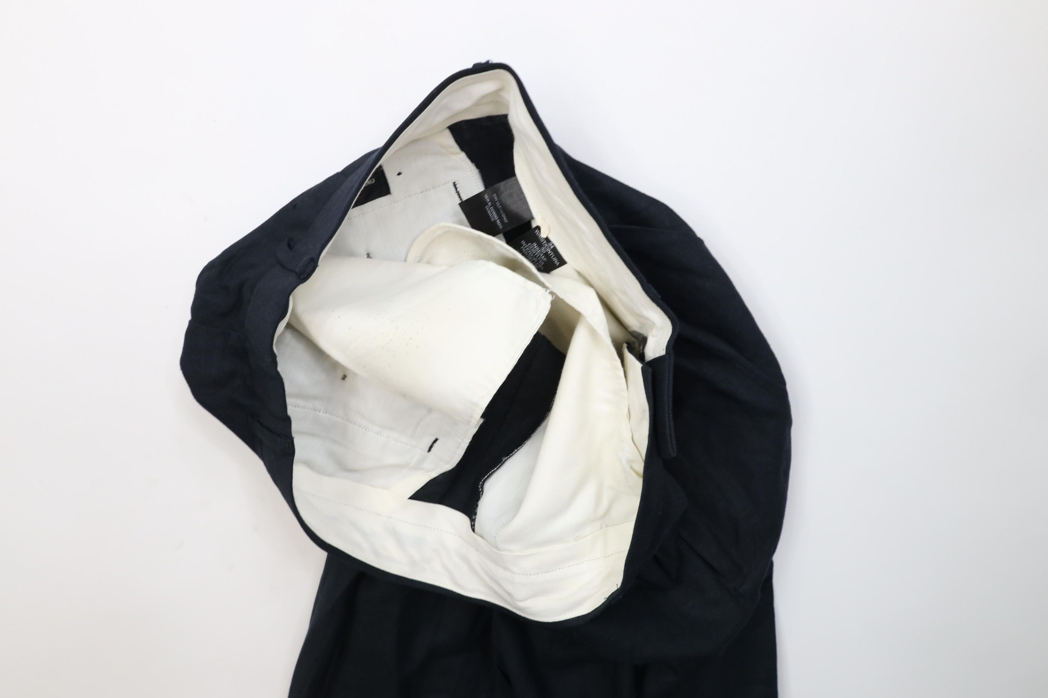 Vintage Vintage 90s Streetwear Gabardine Blend Chino Pants Black Size US 34 / EU 50 - 10 Thumbnail