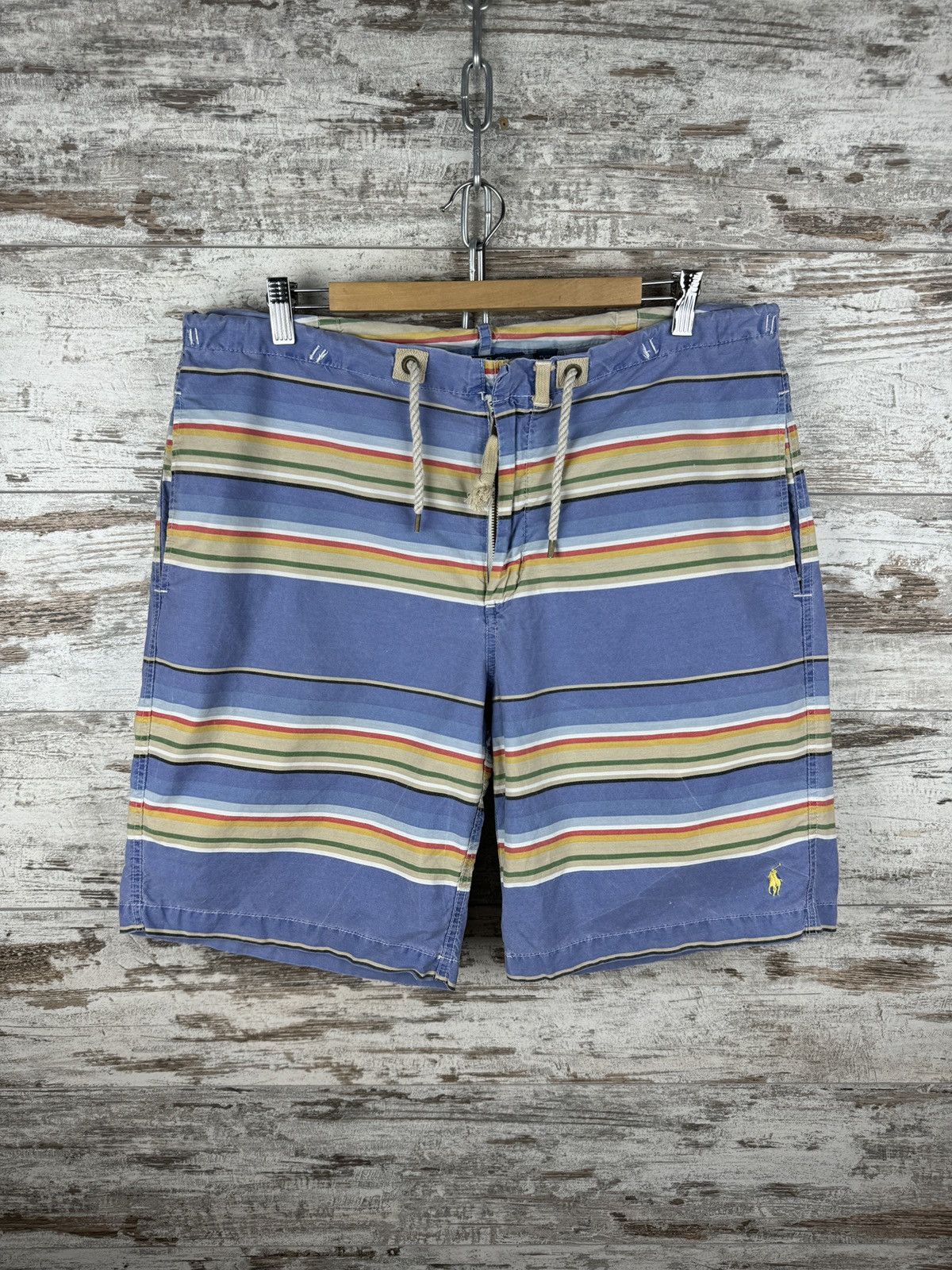 Polo Ralph Lauren Mens Vintage Polo Ralph Lauren shorts luxury y2k streetwear Size US 36 / EU 52 - 1 Thumbnail
