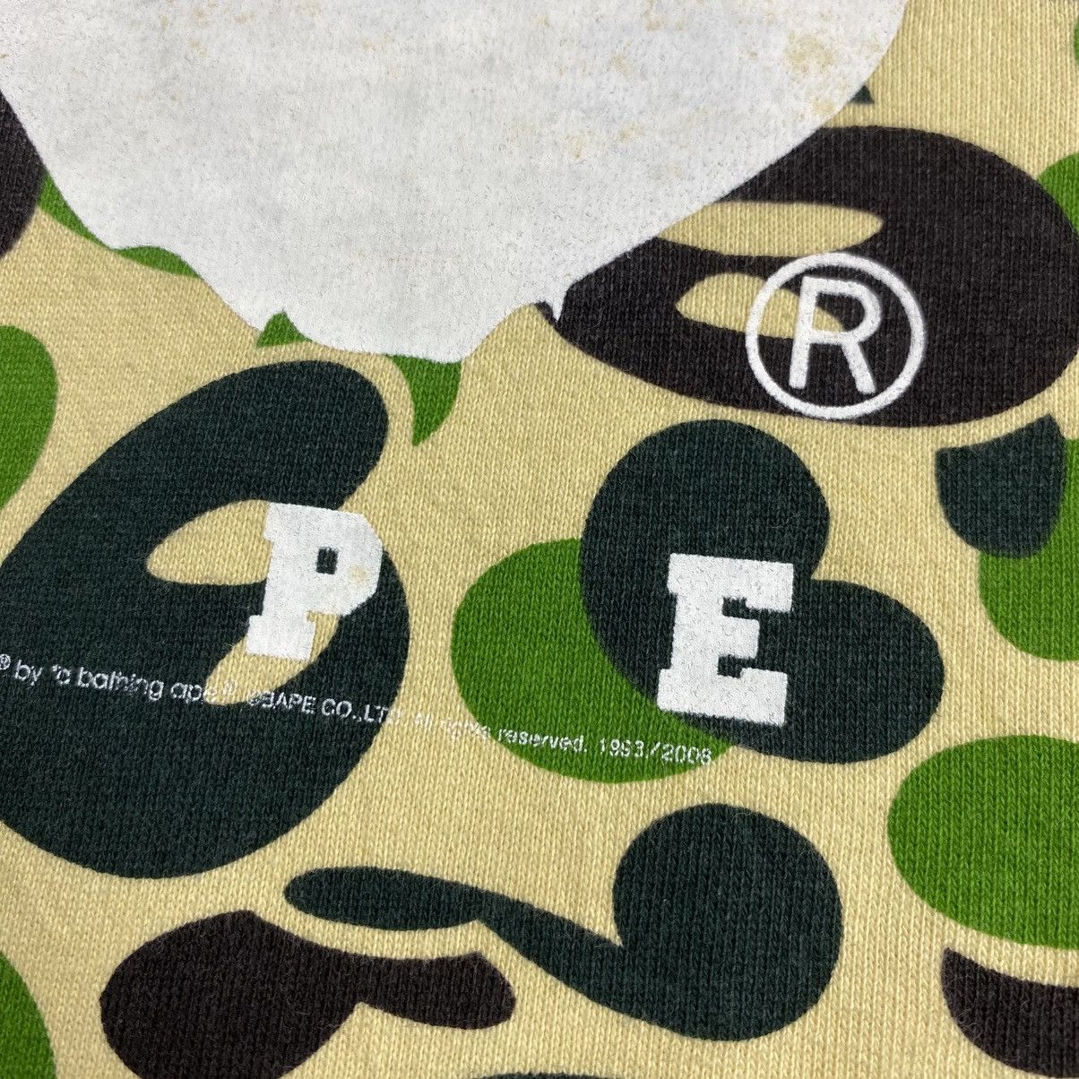 Bape × Nigo Rare Bape x baby milo camouflage reversible sweatshirt Size US L / EU 52-54 / 3 - 10 Thumbnail